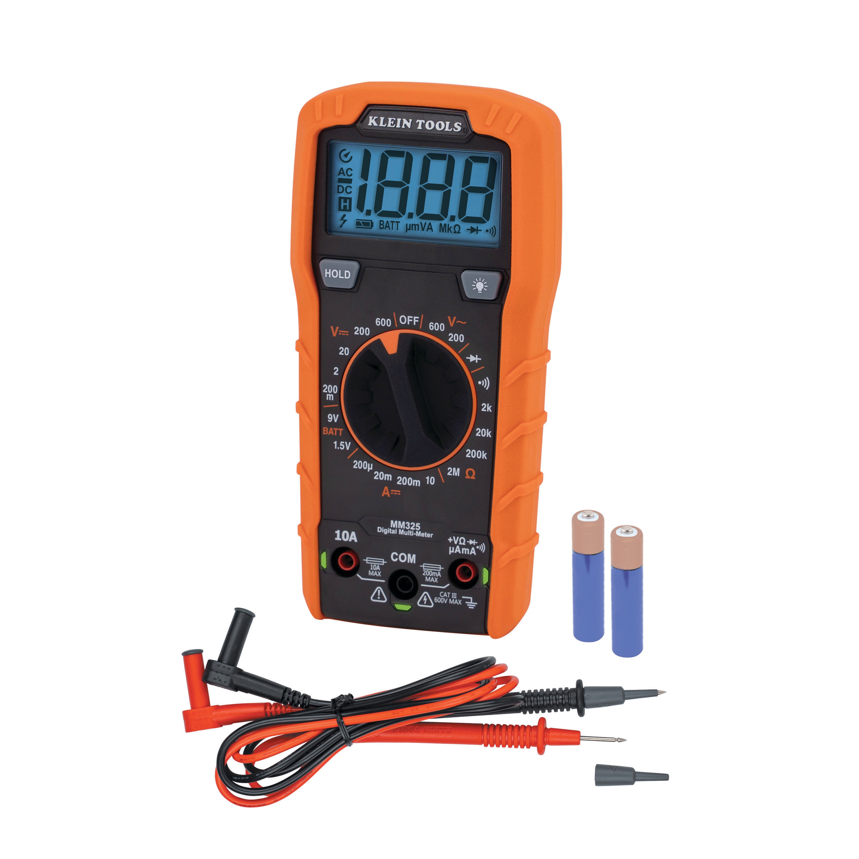 IDEAL Non-contact Lcd Ac/Dc Multimeter 10 Amp 1000-Volt in the