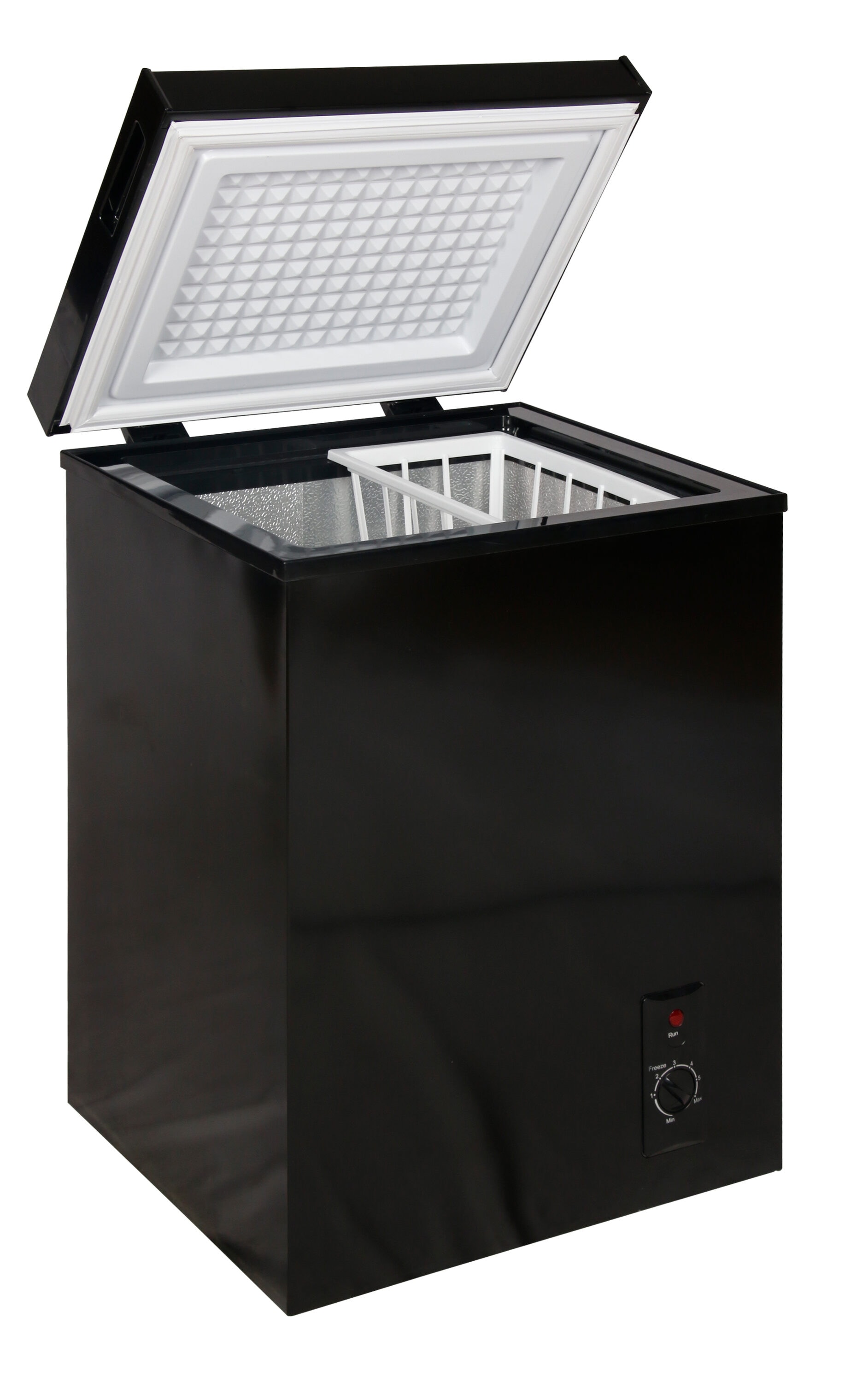Jeremy Cass GJLWASH01 3.5-cu ft Chest Freezer ( Black )