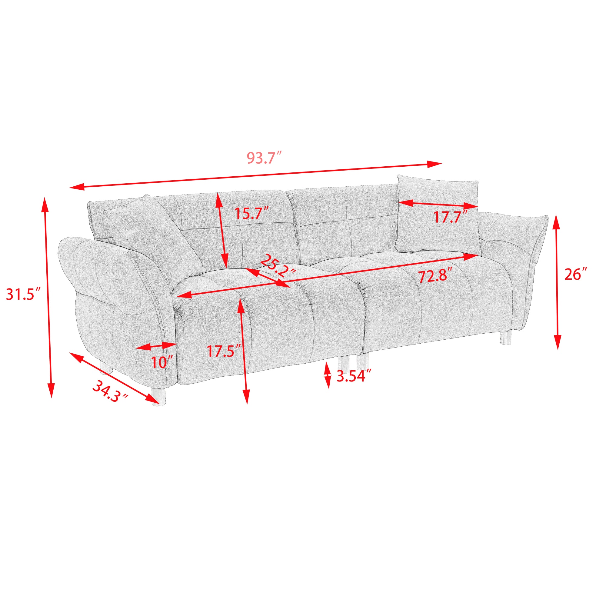 Bybafun YC5200100 Sofas-Loveseats - View #2
