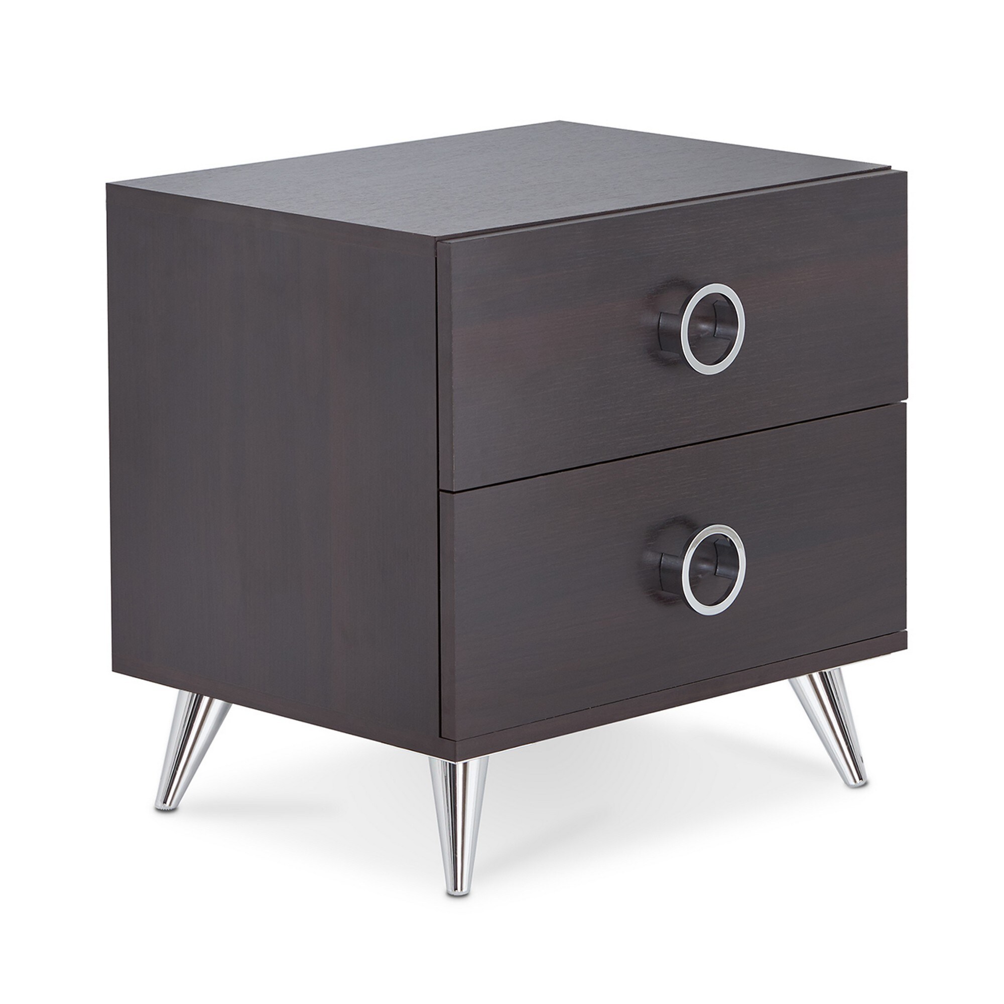 Benzara BM154630 Brown Nightstand