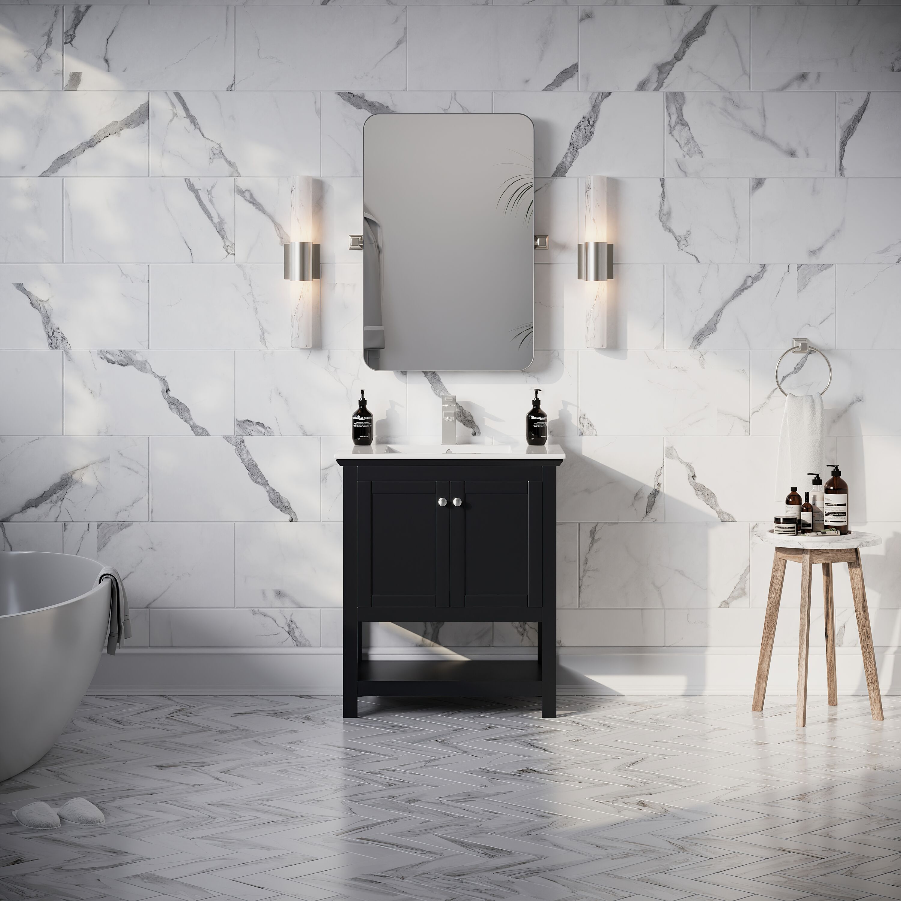 Fresca FCB2305BL-I Bath-Vanity-Combo - View #6