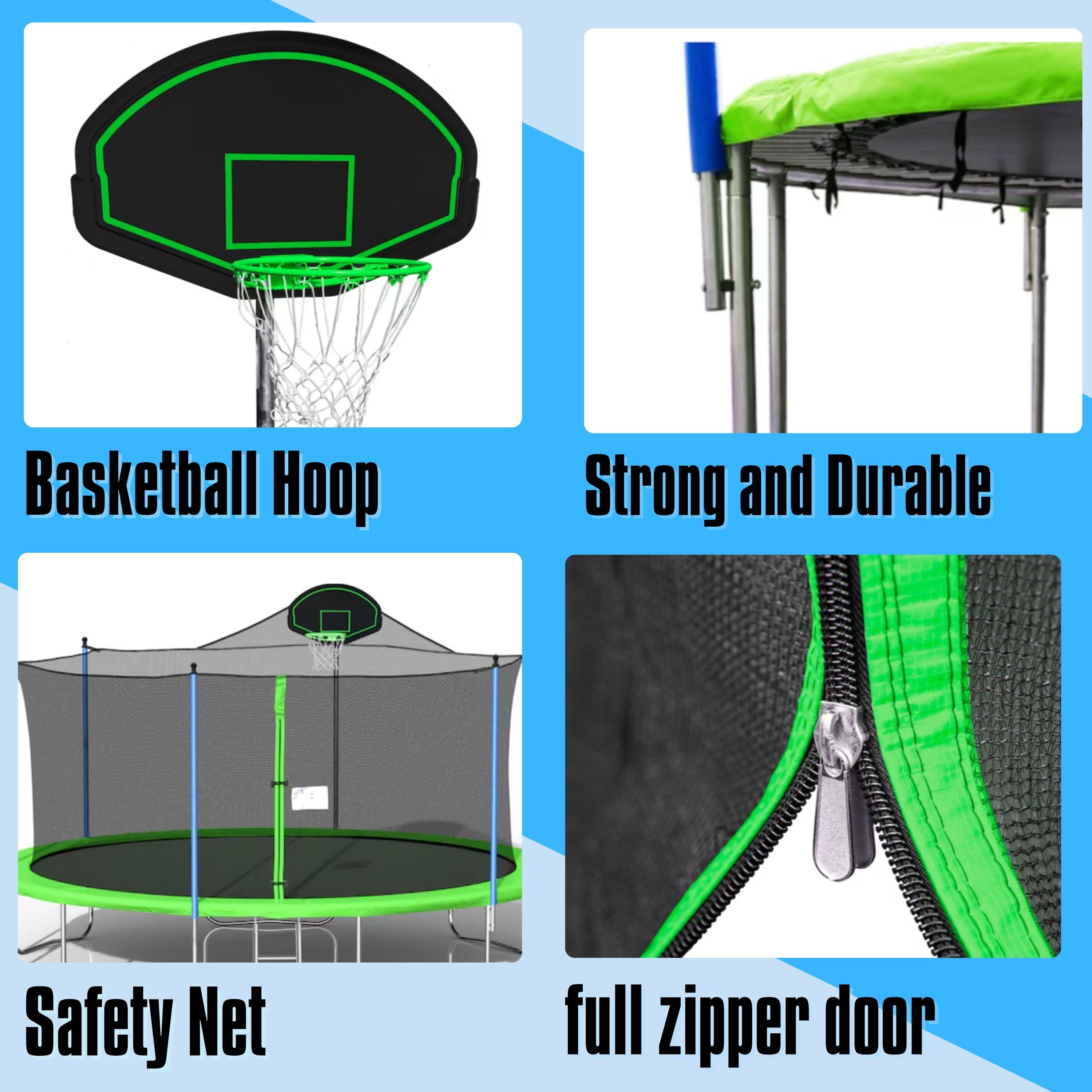 ToolCat BZ-3-198-SN trampolines - View #2