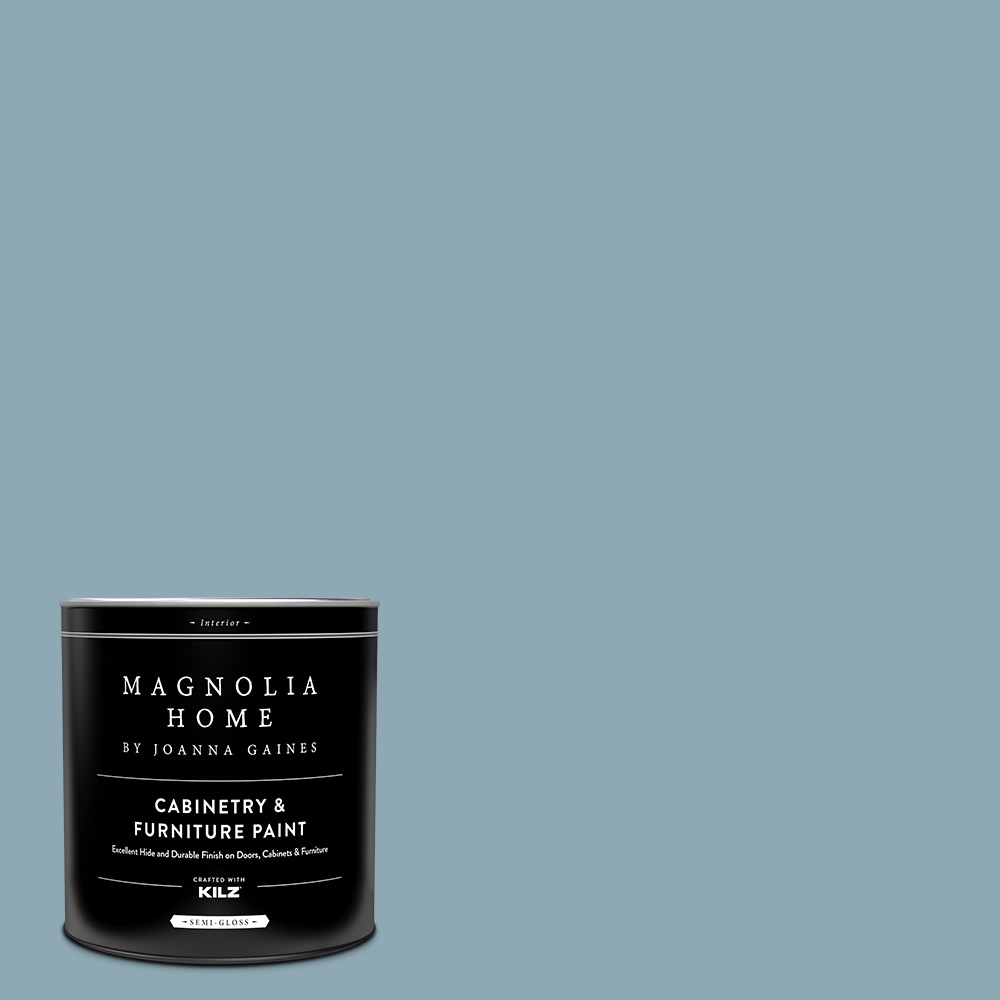 Magnolia Home MAG113-4082239 Semi-gloss Winter Solstice MAG113 Tintable Cabinet Furniture Paint Enamel ( 1-quart )