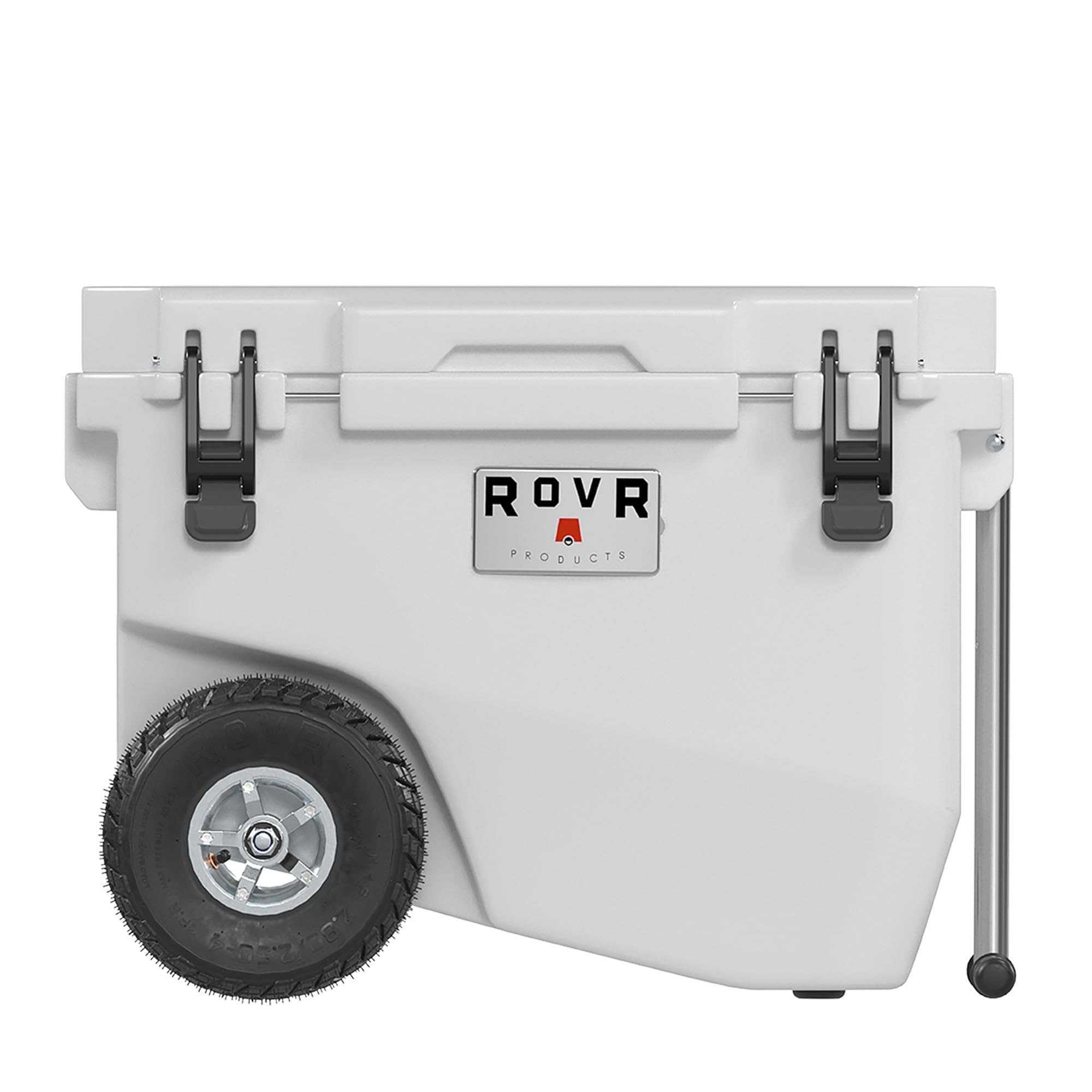 RovR  RollR 60 Qt Powder Wheeled Hard Cooler with 9 In All-Terrain Tires