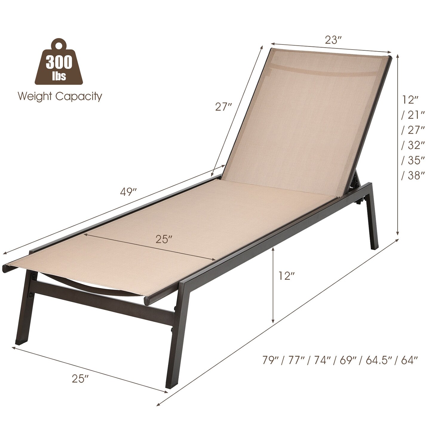 Forclover HYFE-70828CF Patio-Chairs - View #10