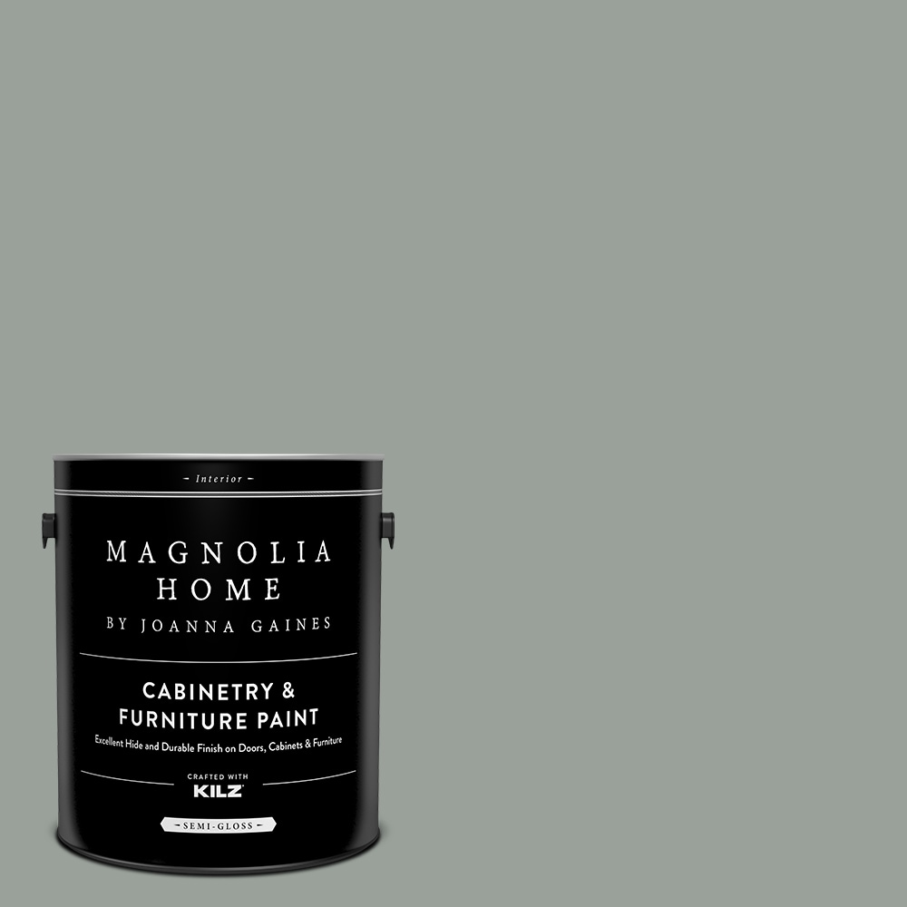 Magnolia Home MAG084-4082238  by Joanna Gaines Semi-gloss Clean Slate MAG084 Tintable Cabinet Furniture Paint Enamel ( 1-gallon )