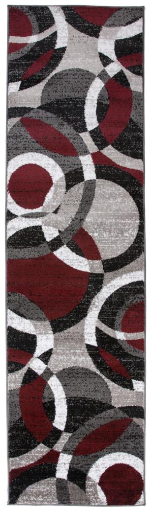 World Rug Gallery 105 RED 2X8 rugs - View #2