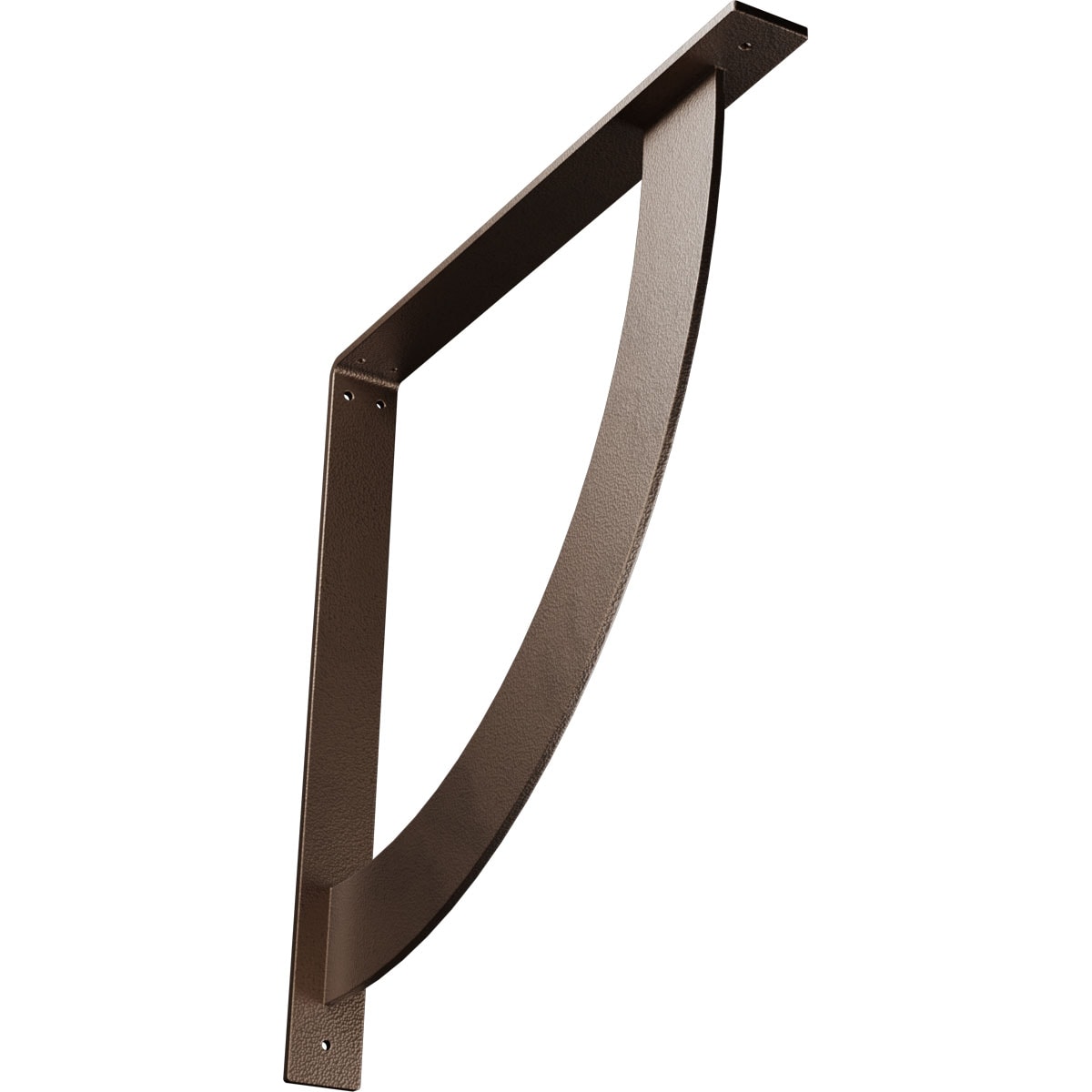 Ekena Millwork BKTM02X20X20BUHDB Bulwark 20-in x 2-in x 20-in Bronze Steel Countertop support bracket