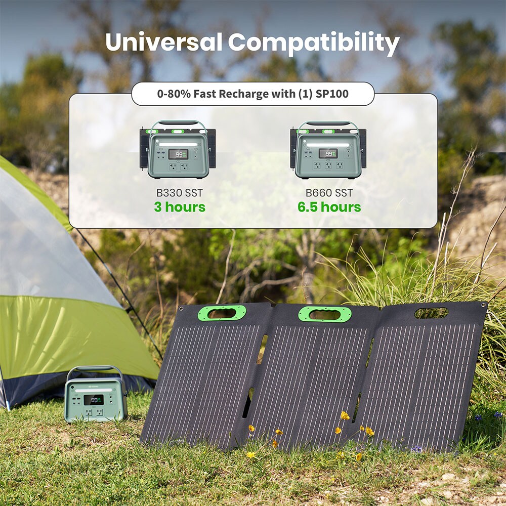 YOSHINO SP100 Portable-Solar-Panels - View #3