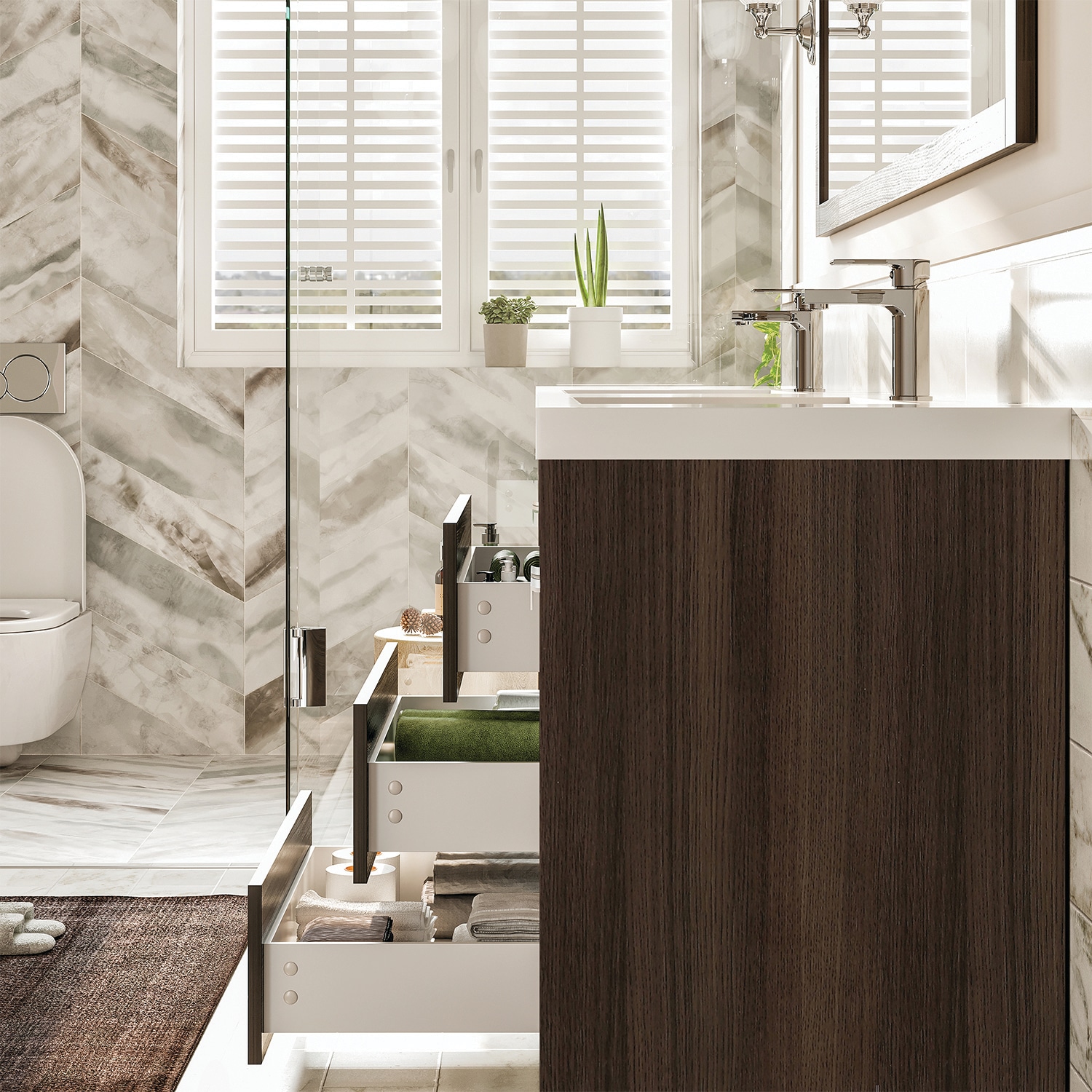 Eviva EVVN1900-8-84GOK Bath-Vanity-Combo - View #5