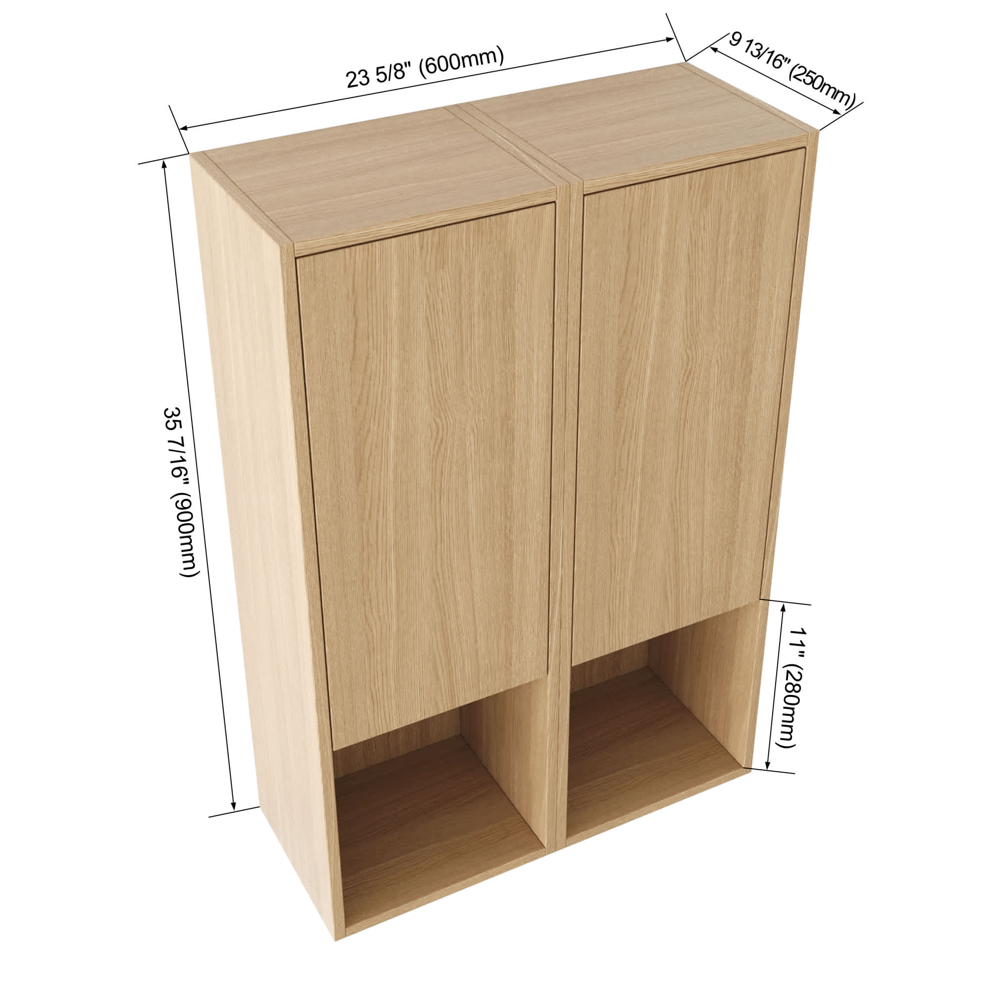 Roomfitters RF-W1972S00027 Bathroom-Wall-Cabinets - View #3