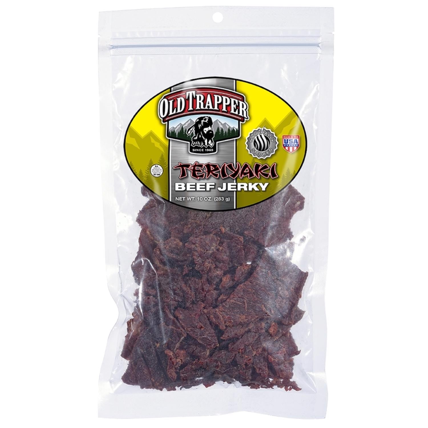 Old Trapper  Teriyaki Beef Jerky 10 oz Bagged