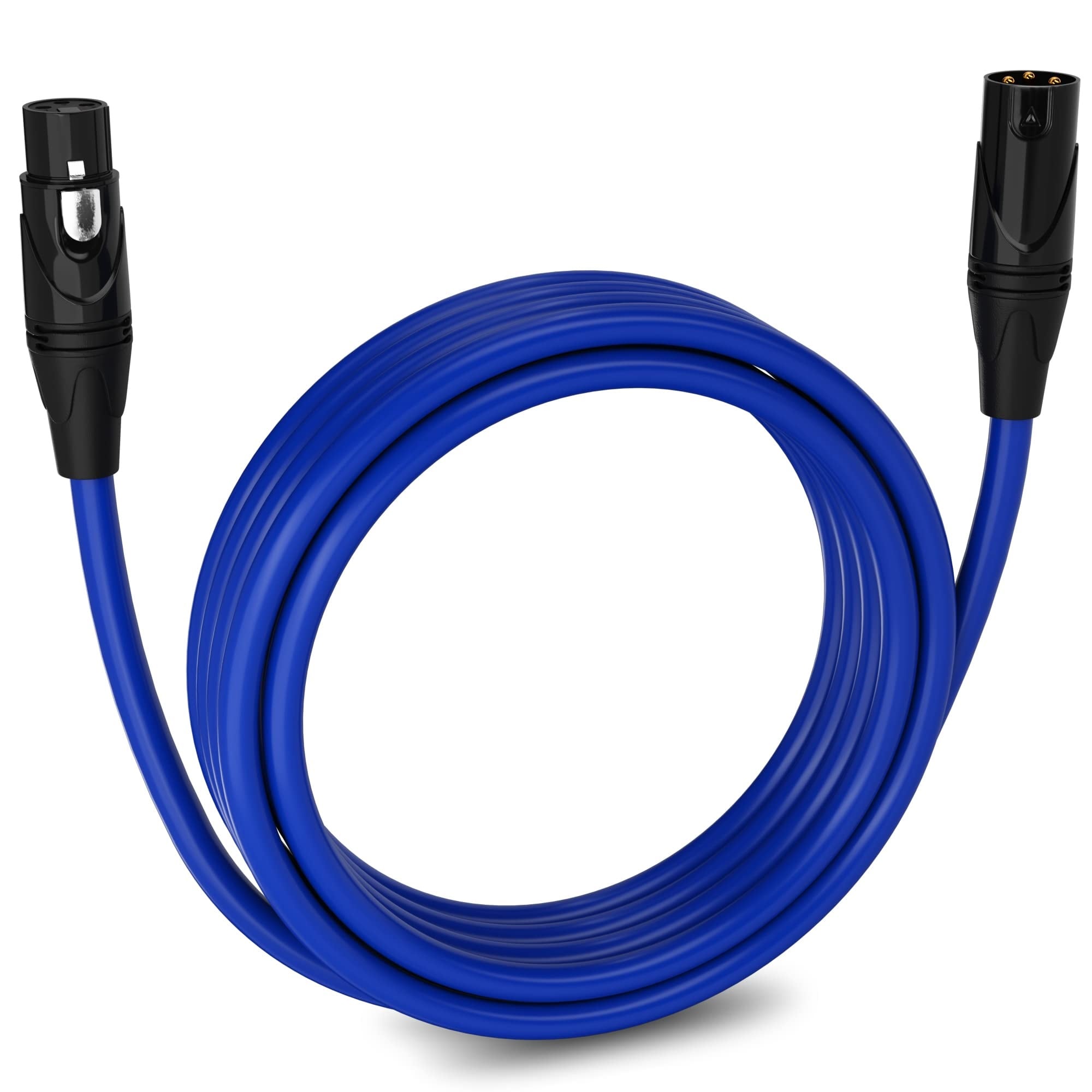 LyxPro 15 ft Balanced XLR Cable - Male to Female - 3 Pin Microphone Cable