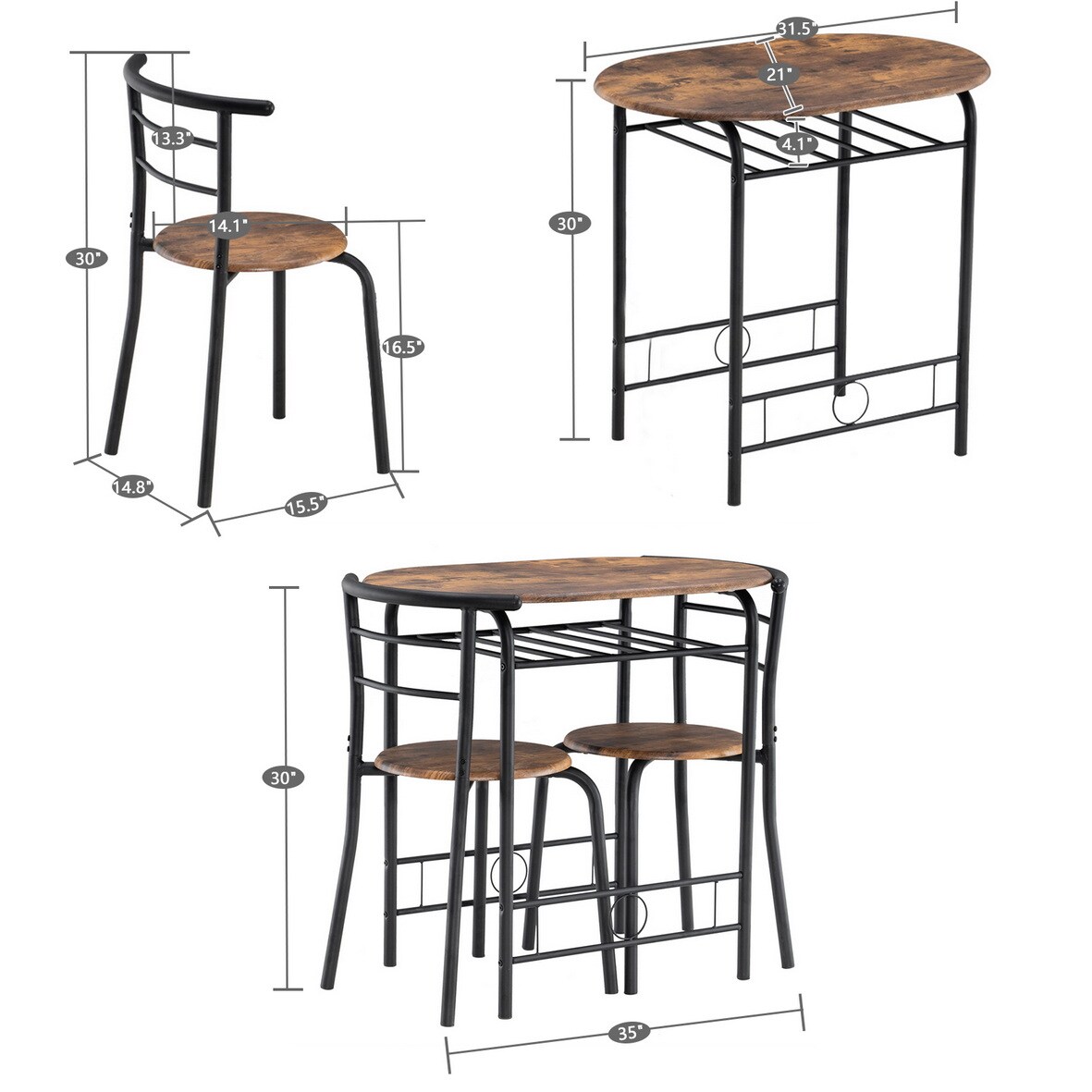 Winado 303868585604 Dining-Sets - View #7