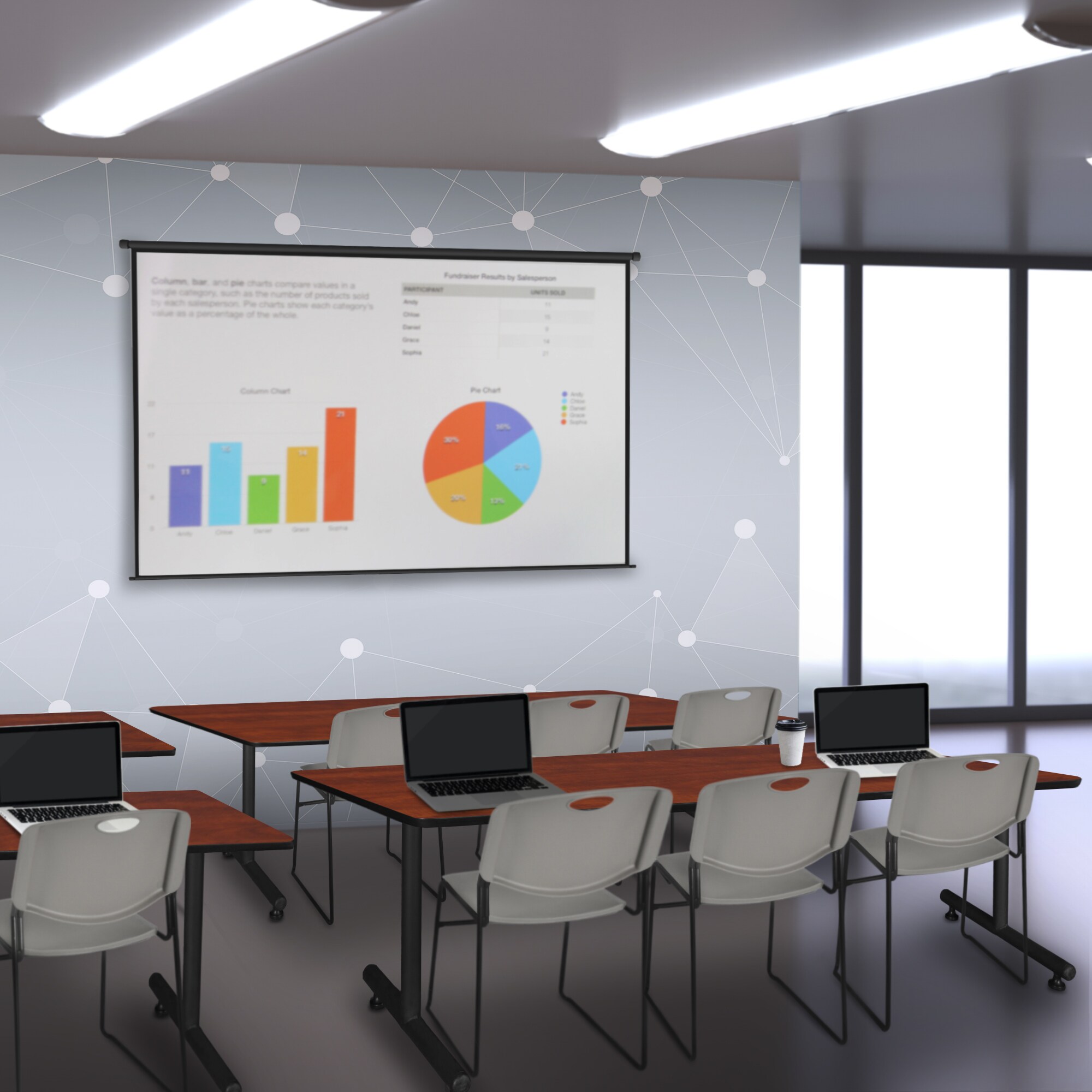 Regency MKTRCT8424CH44GY Office-Tables - View #9