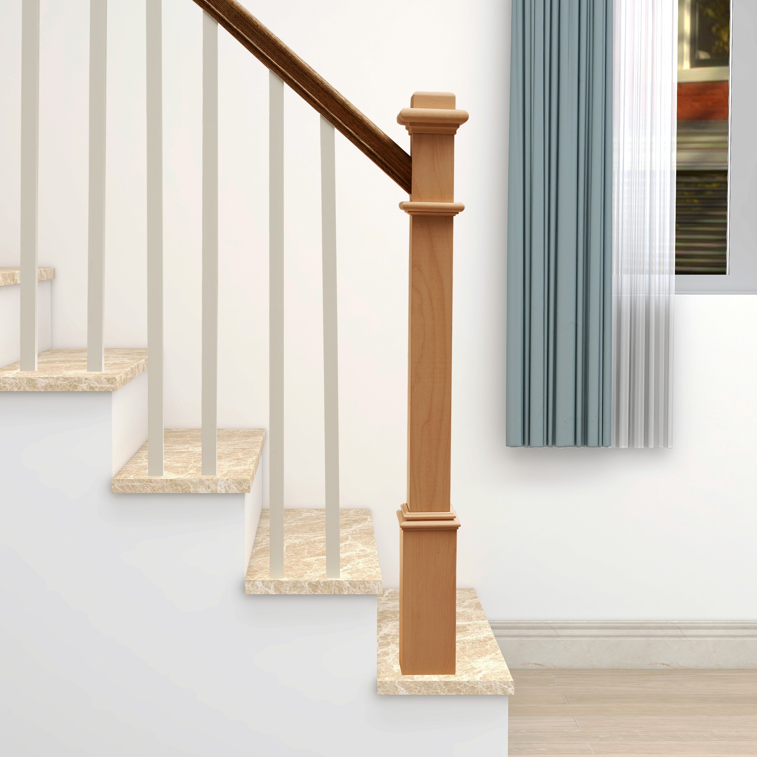 RELIABILT WG961EBCH Interior-Stairpart-Newel-Posts - View #5