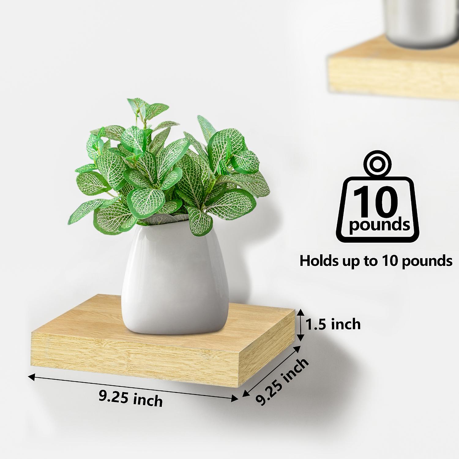 SORBUS WD-TIL4-MPW Wall-Mounted-Shelving - View #2
