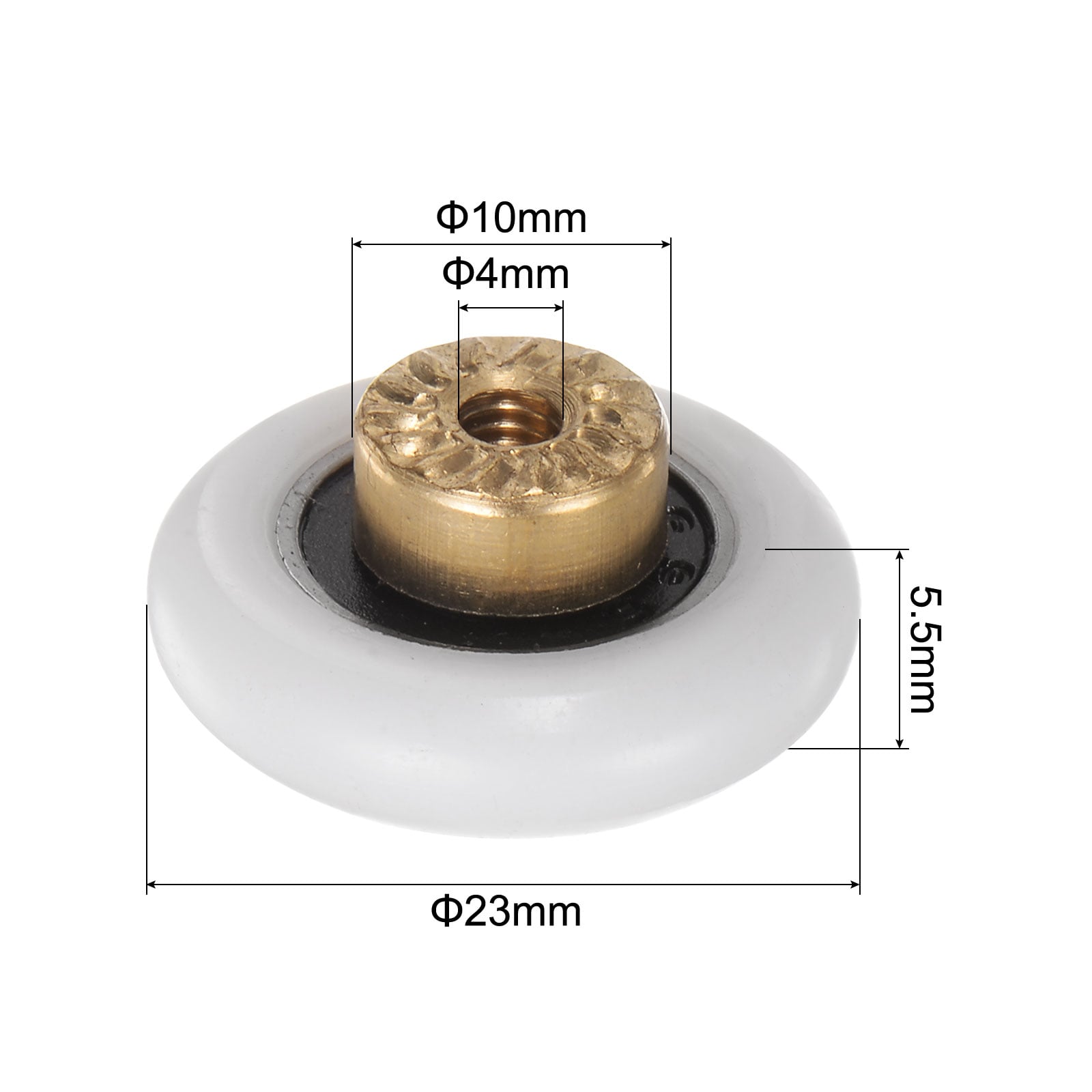Unique Bargains S25093000UX9291 Tub-Shower-Door-Roller-Ass - View #2