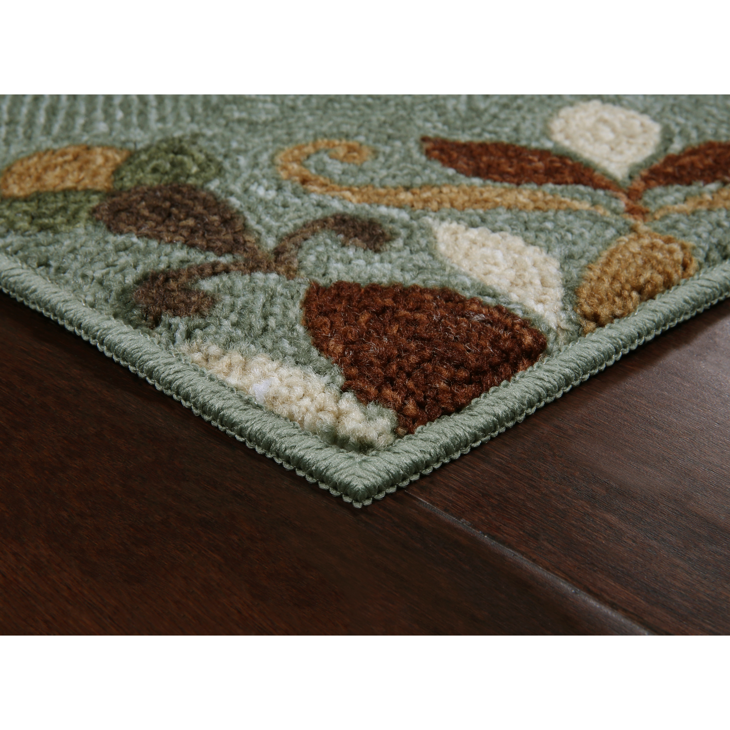 allen + roth 3 x 4 Indoor Floral/Botanical Machine Washable Throw Rug in  the Rugs department at