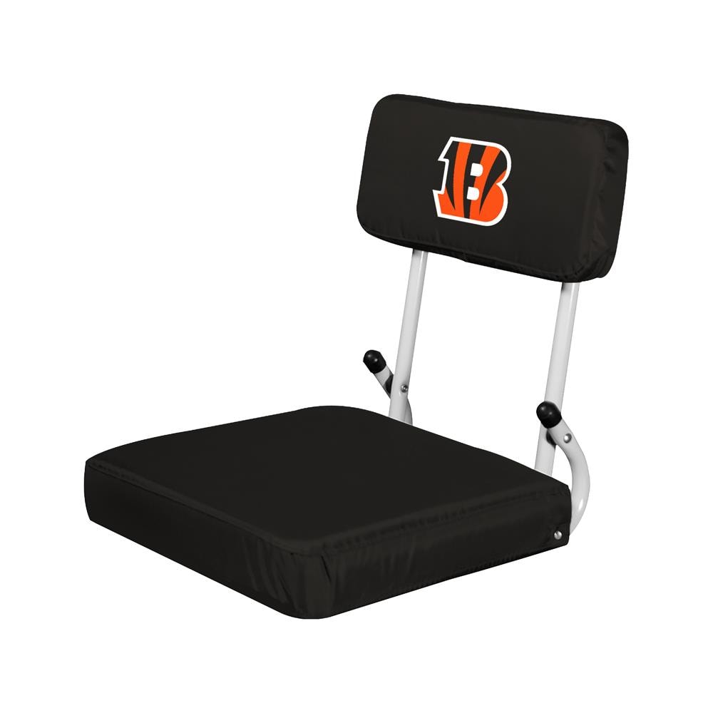 Logo Brands Cincinnati Bengals 12-in x 14.5 Polyester Bleacher Seat at