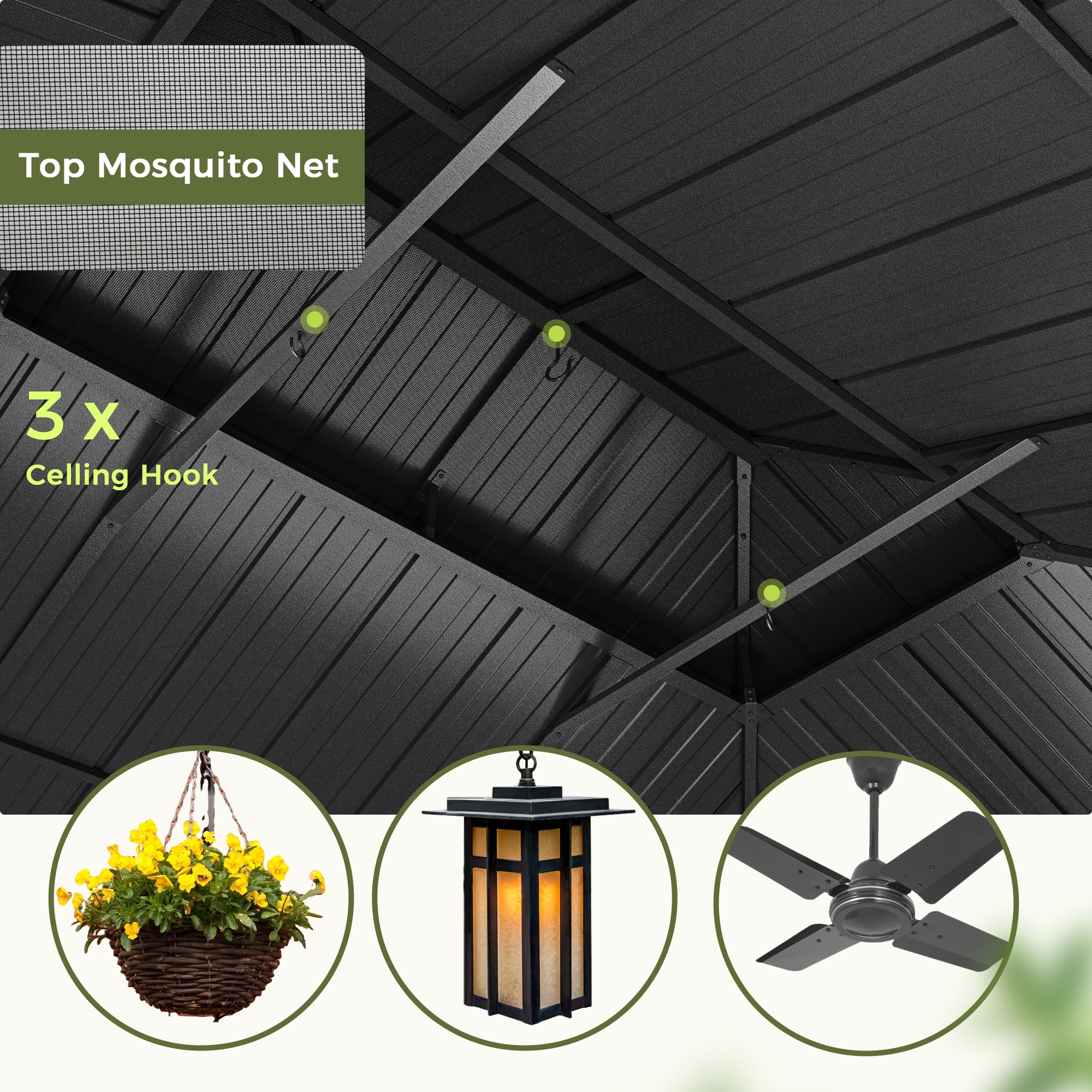 EL-ZPTPSJ-1216-H-WL3 Wood-Resin-Gazebos - View #5