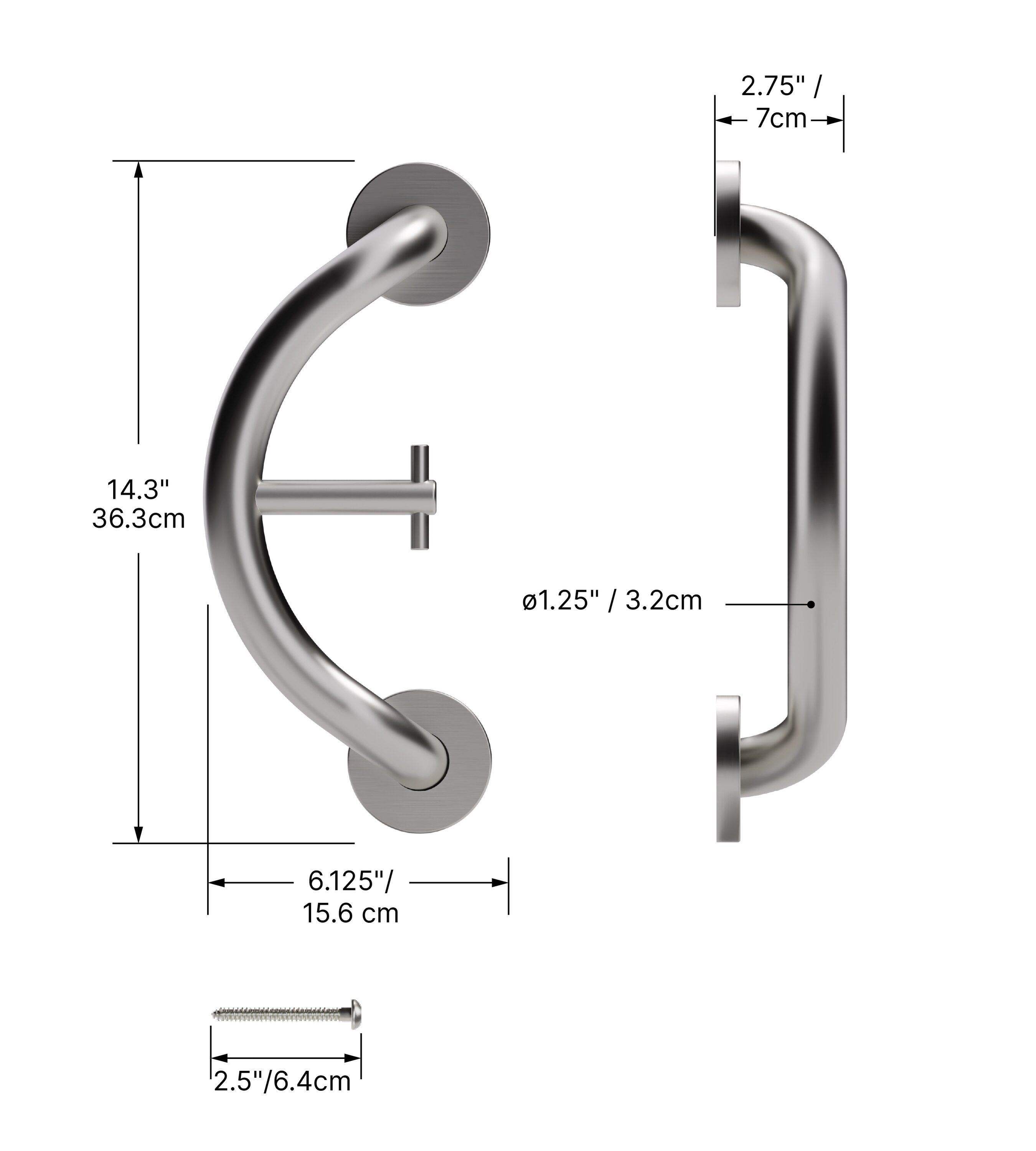 HealthCraft PLUS-TH-BS Grab-Bars - View #4