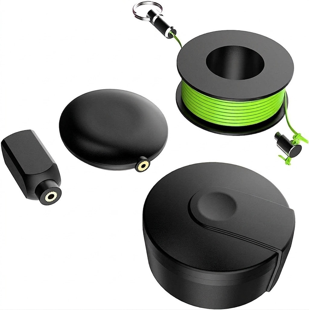 Misopily Magnetic Wire Puller Kit 1 Set Nylon Fish Tape Electrical ...