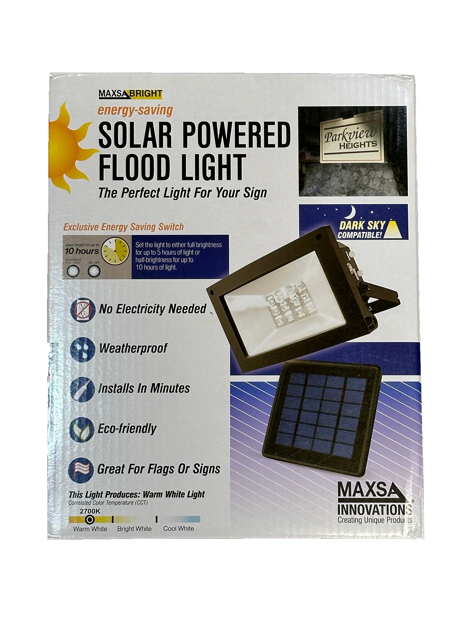 Maxsa Innovations 6 Volt Portable Solar Power Kit In The Portable Solar Power Kits Department At 8657