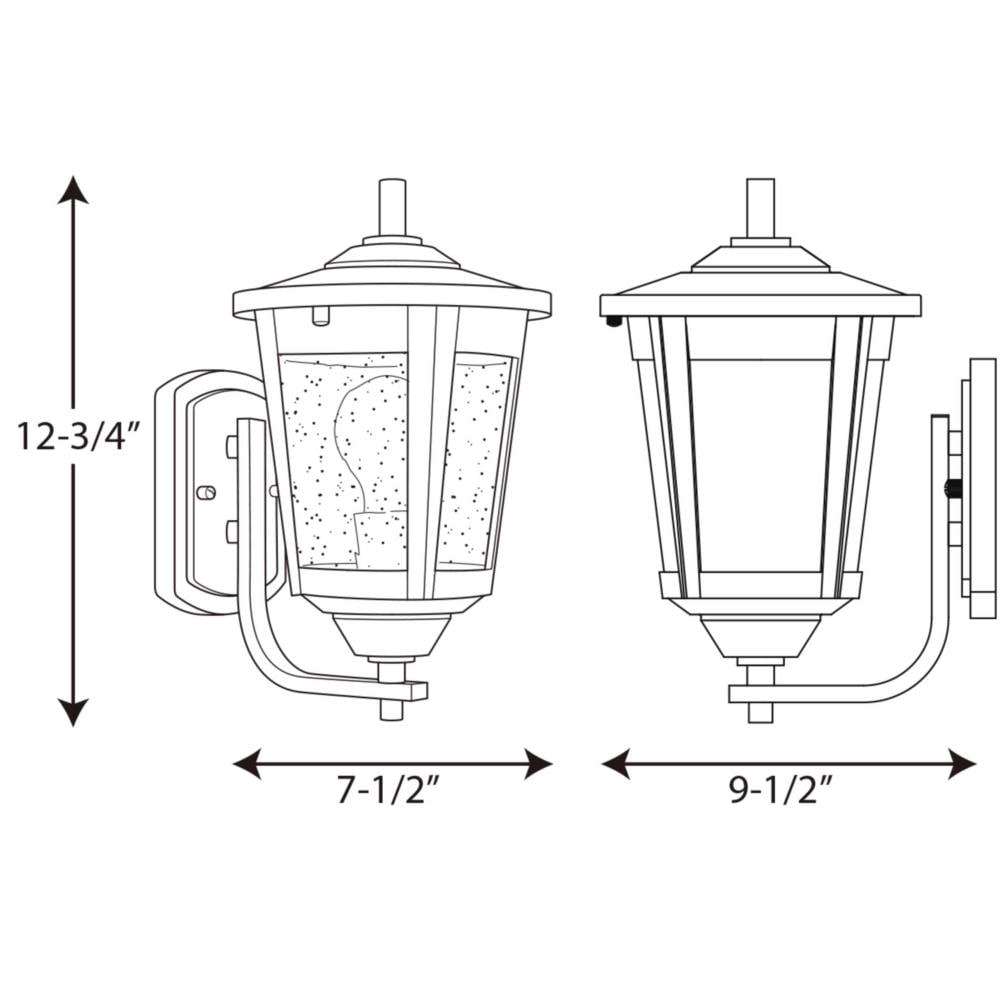 Progress Lighting P6074-31 Outdoor-Wall-Lighting - View #6