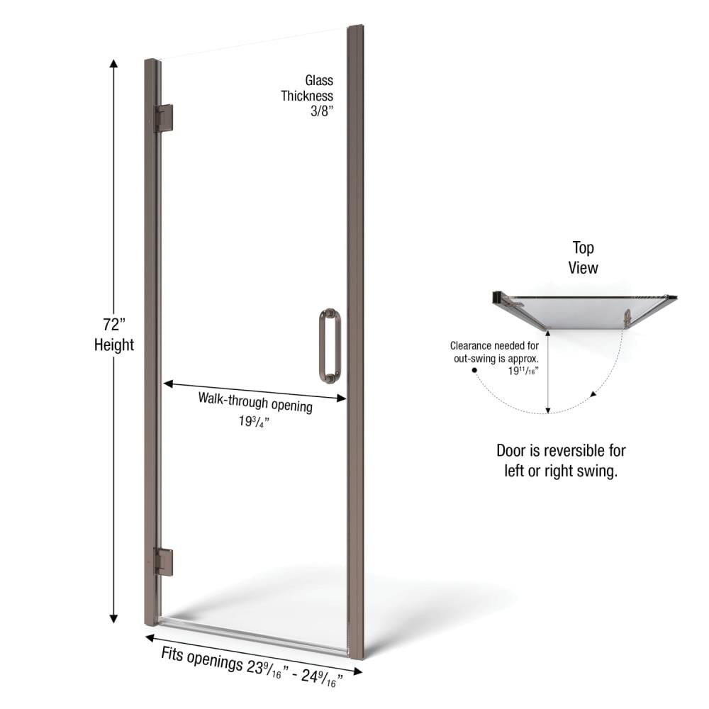 Basco COPA00A2472CLOR Shower-Doors - View #4