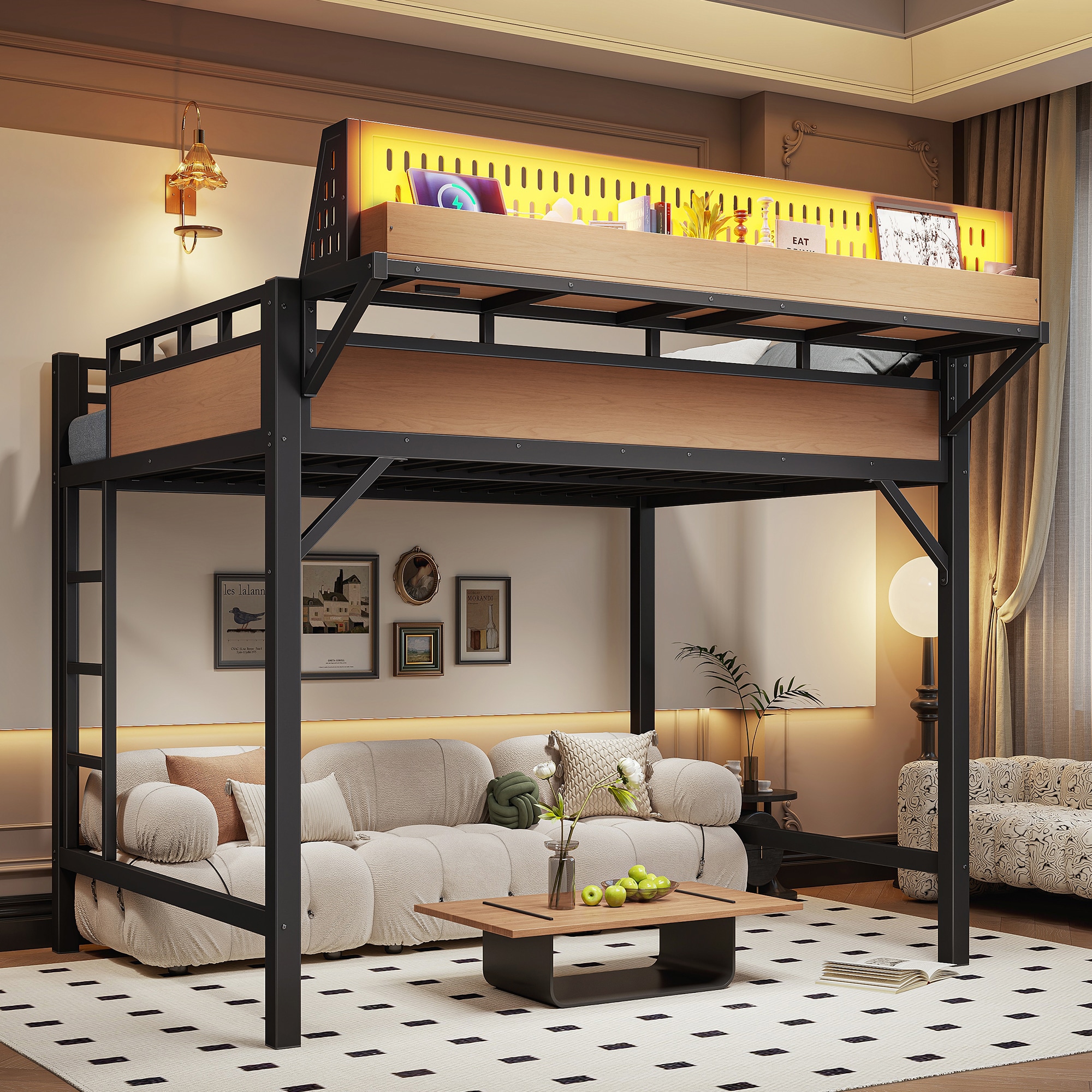 LUXEYARD DS-M-BAC06991 Bunk-Beds - View #2