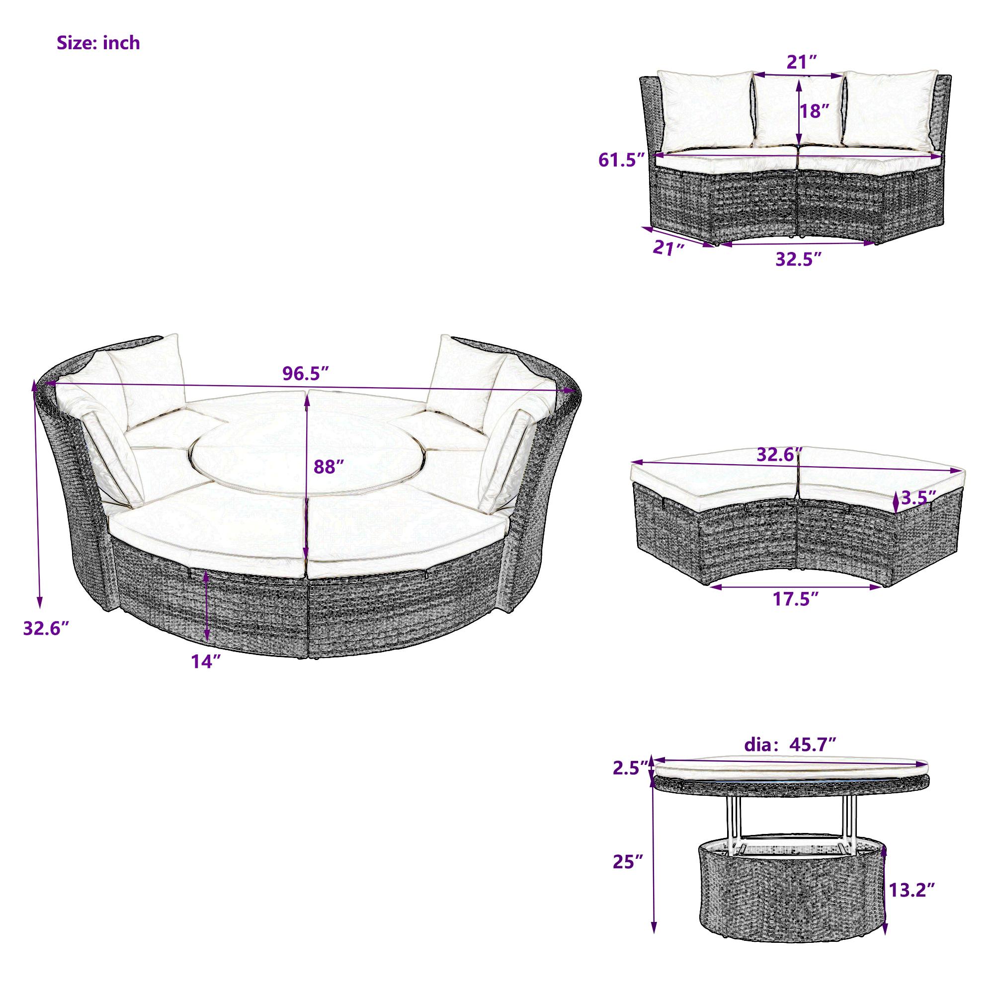 Bayfeve BFTP-22A-PCS Patio-Conversation-Sets - View #12