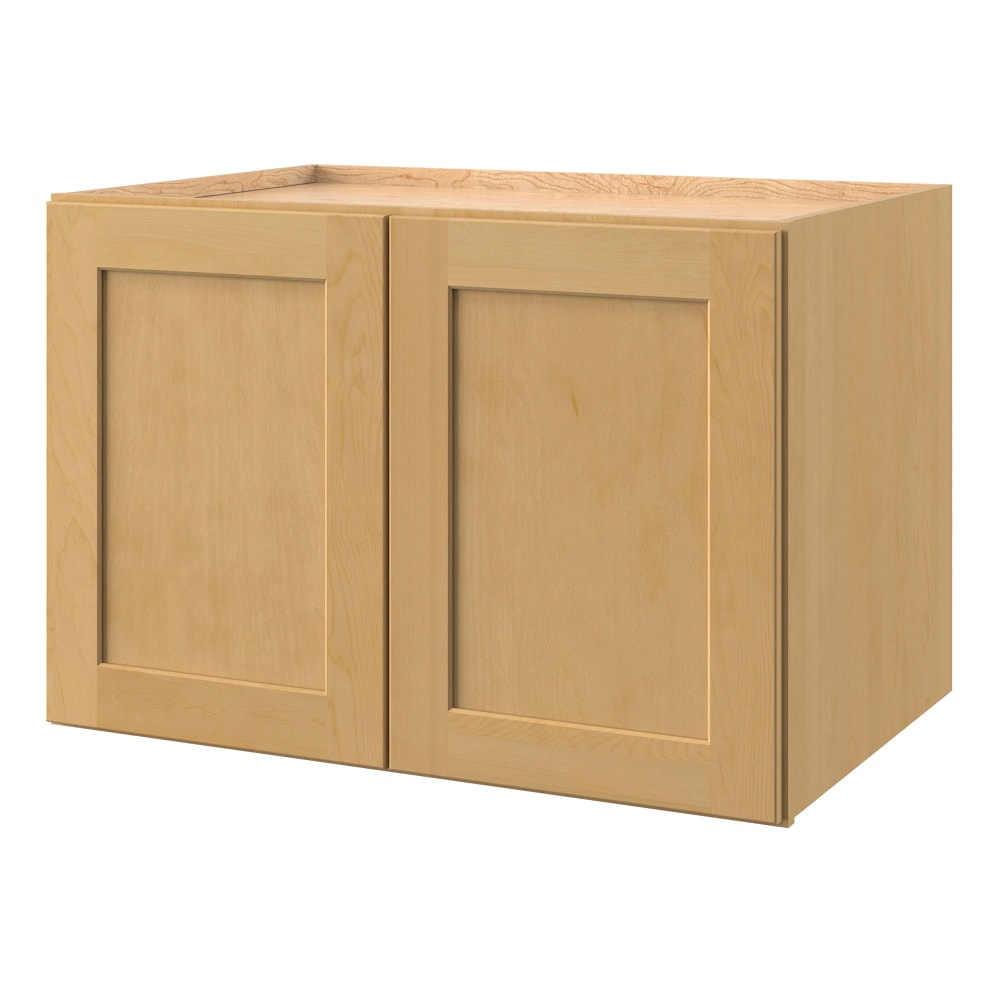 allen + roth 2373IB Innsbrook 36-in W x 24-in H x 24-in D Rye Wall Fully assembled Cabinet (Flat Panel Shaker)