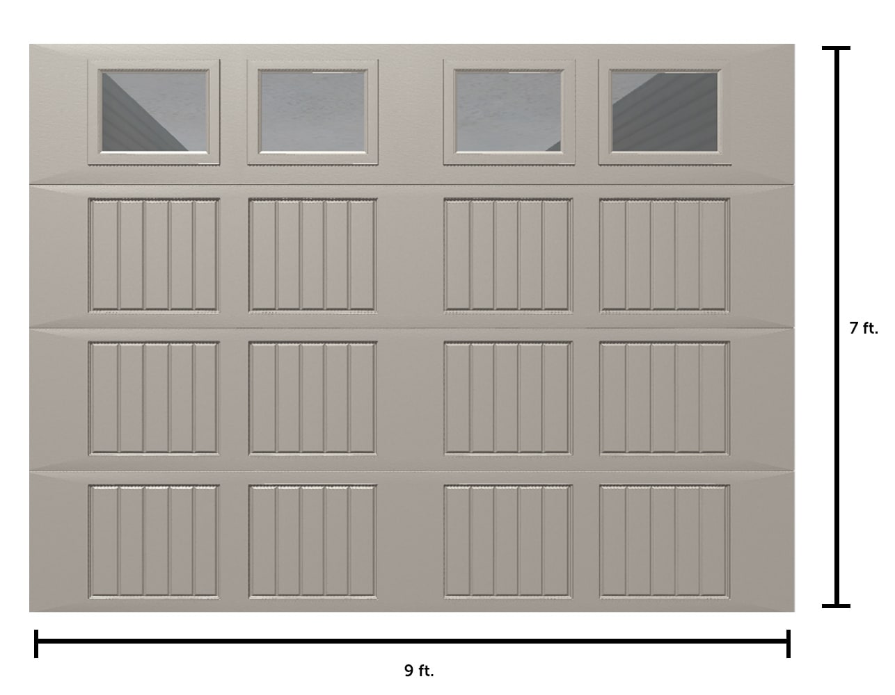 Wayne Dalton WD9100STC97 Garage-Doors - View #2