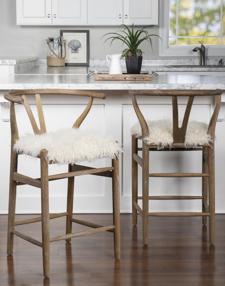 Wishbone counter deals height stool