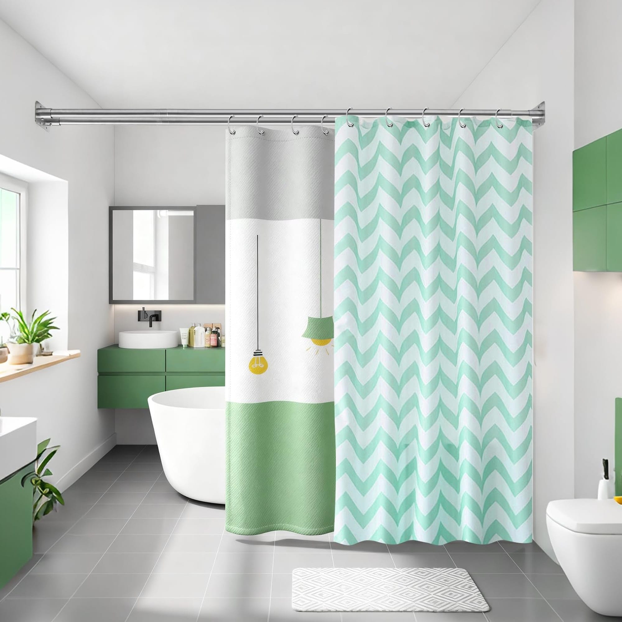 Numhew NHLYNN43276 Shower-Rods - View #2