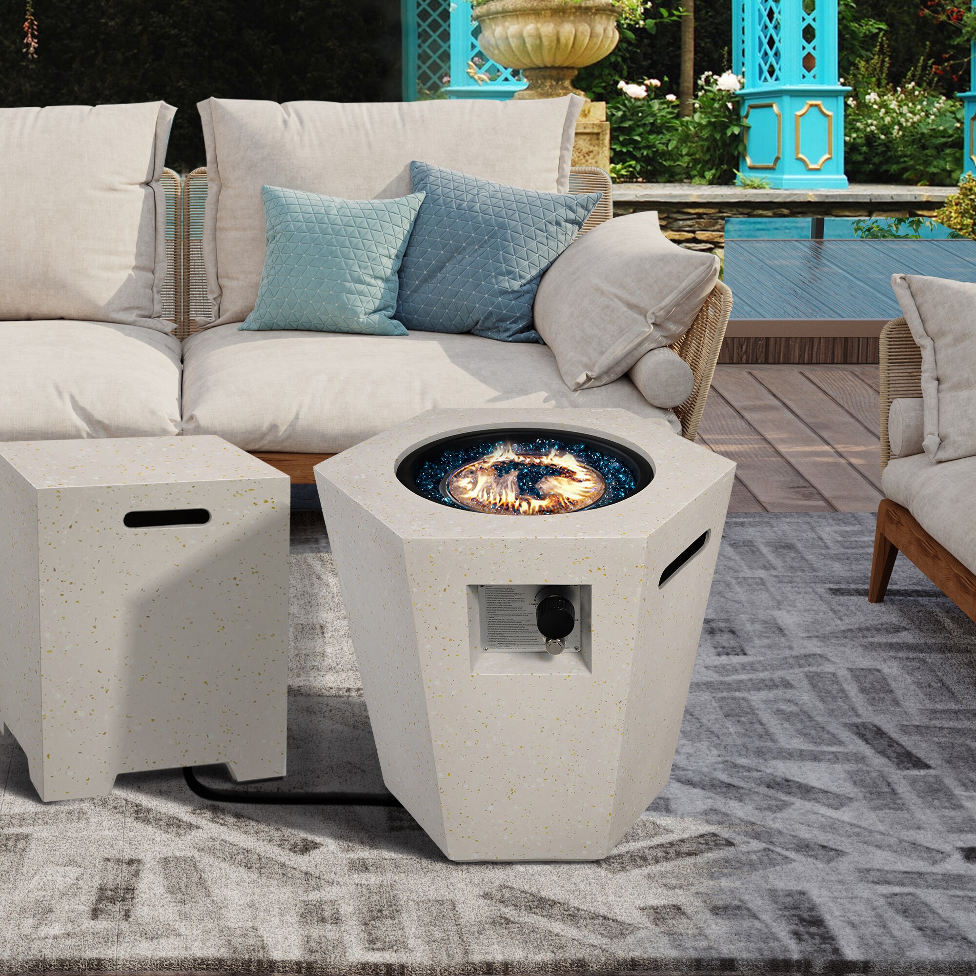 UPHA 24SMS-6BX-MHF Outdoor-Gas-Firepits - View #2