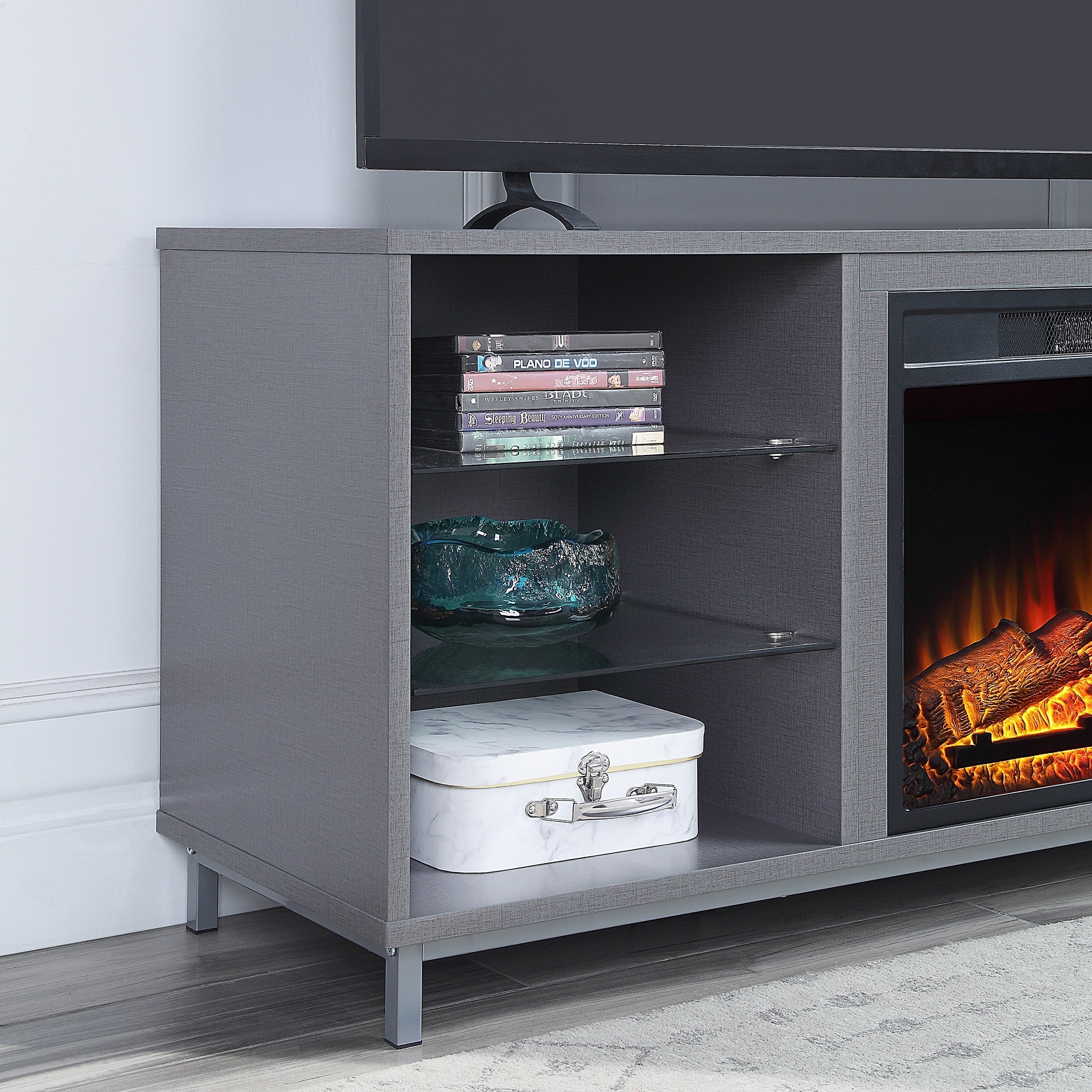 Manhattan Comfort FP4-GY Electric-Fireplaces - View #4