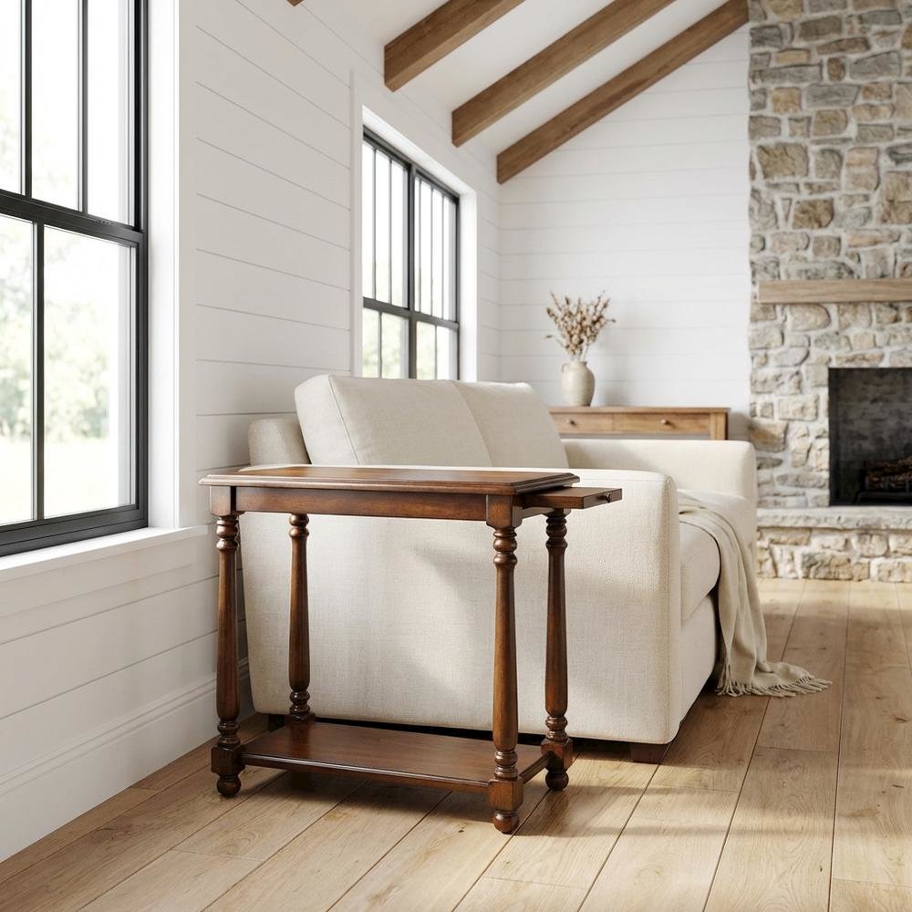 FurniFact BO2414666WHT End-Tables - View #2