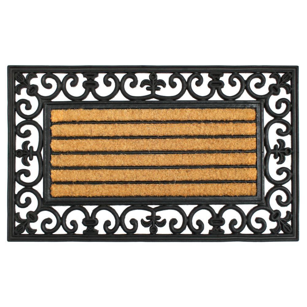 Classic Doormats Coir & Rubber Welcome Door Mat for Outdoor Garden Mats Cheap UK 