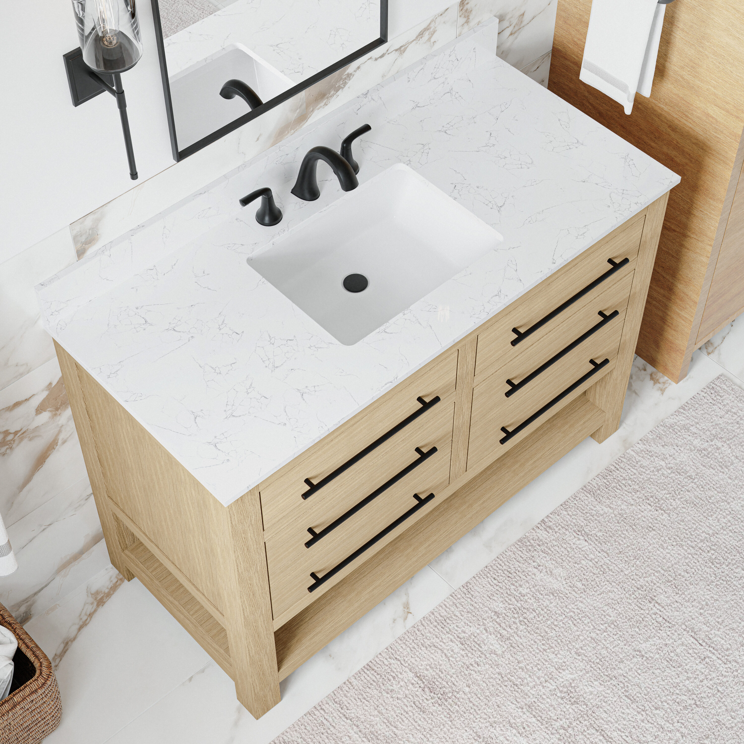 allen + roth LWS48KNTLN Bath-Vanity-Combo - View #6