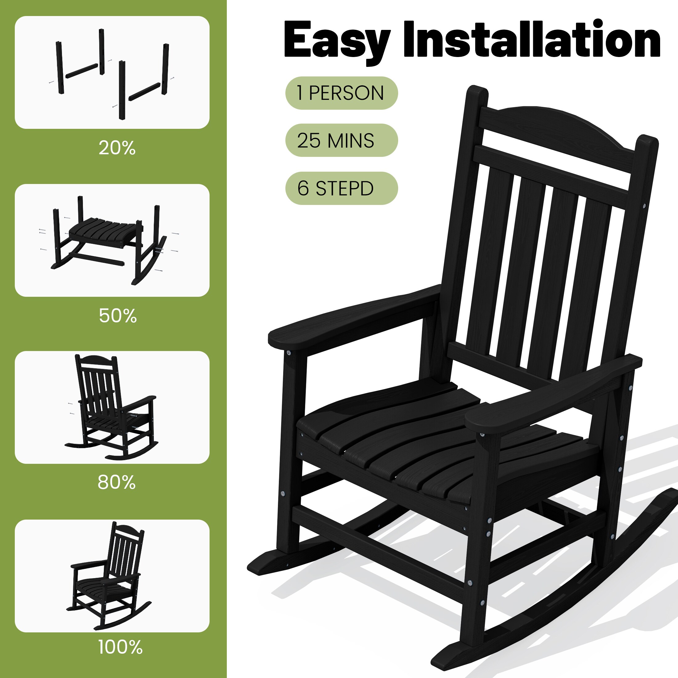JEAREY JKTRYY-01-BK Patio-Chairs - View #6
