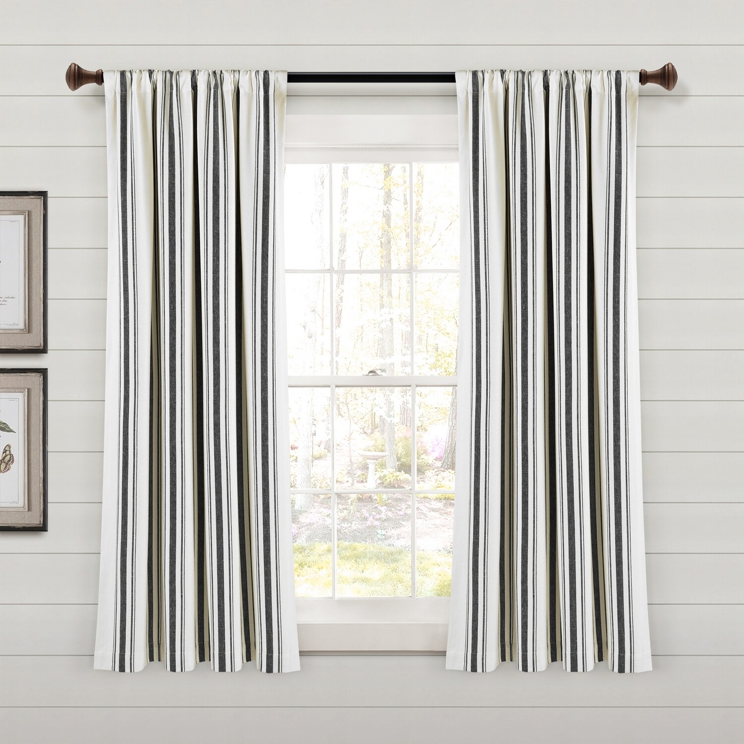 Lush Decor Insulated Back Tab Blackout Curtain Panel Set, Lush Decor