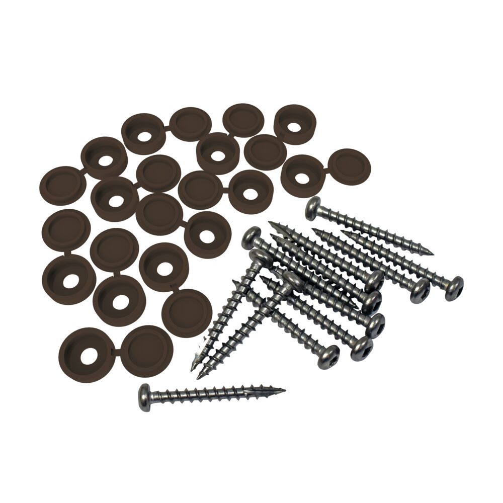 Freedom 73050380 Allure #2 x 1-1/2-in Stainless steel Exterior Lattice screws ( 12 -Per Box )
