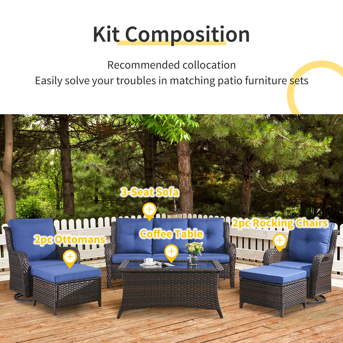Rilyson FS013141823-1 Patio-Conversation-Sets - View #15