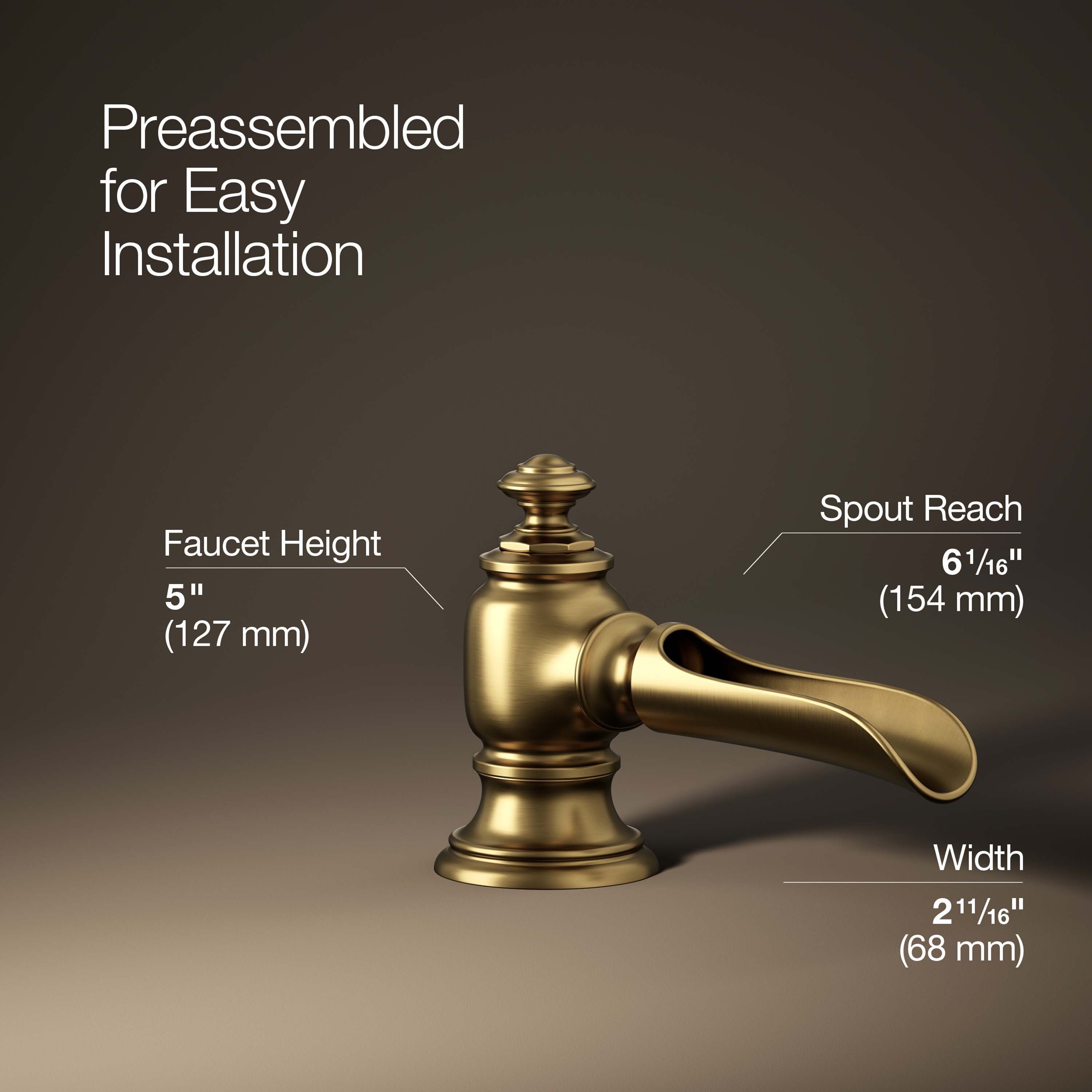 KOHLER K-72761-2MB Lavatory-Faucets - View #4