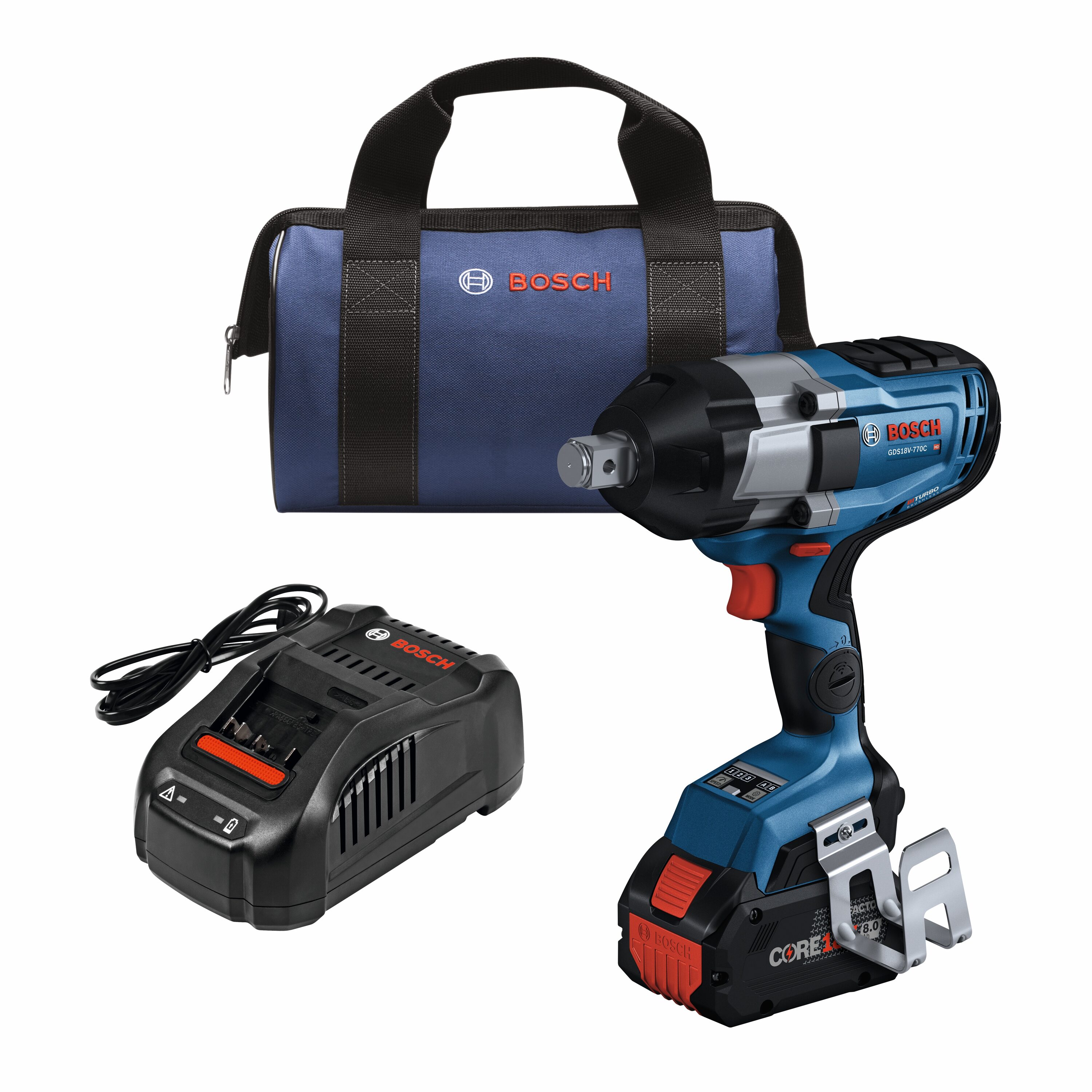 Bosch 8-Amp 18-volt Variable Speed Brushless 3/4-in square Drive