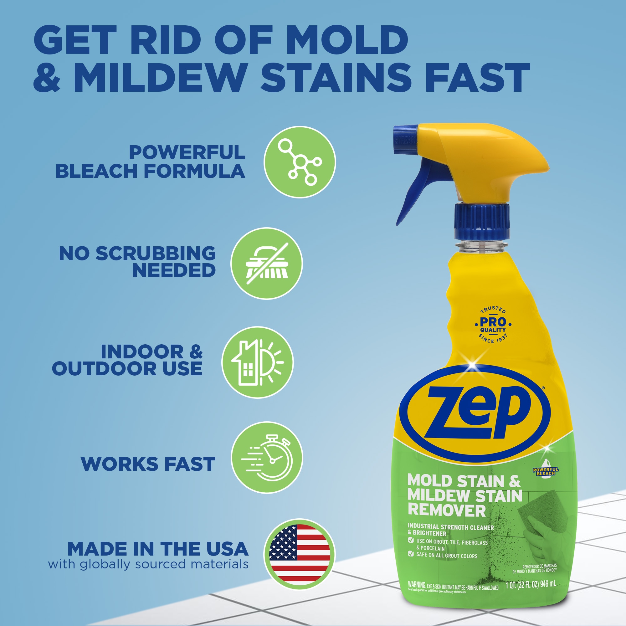 Zep ZUMILDEW32 Outdoor-Cleaners - View #2