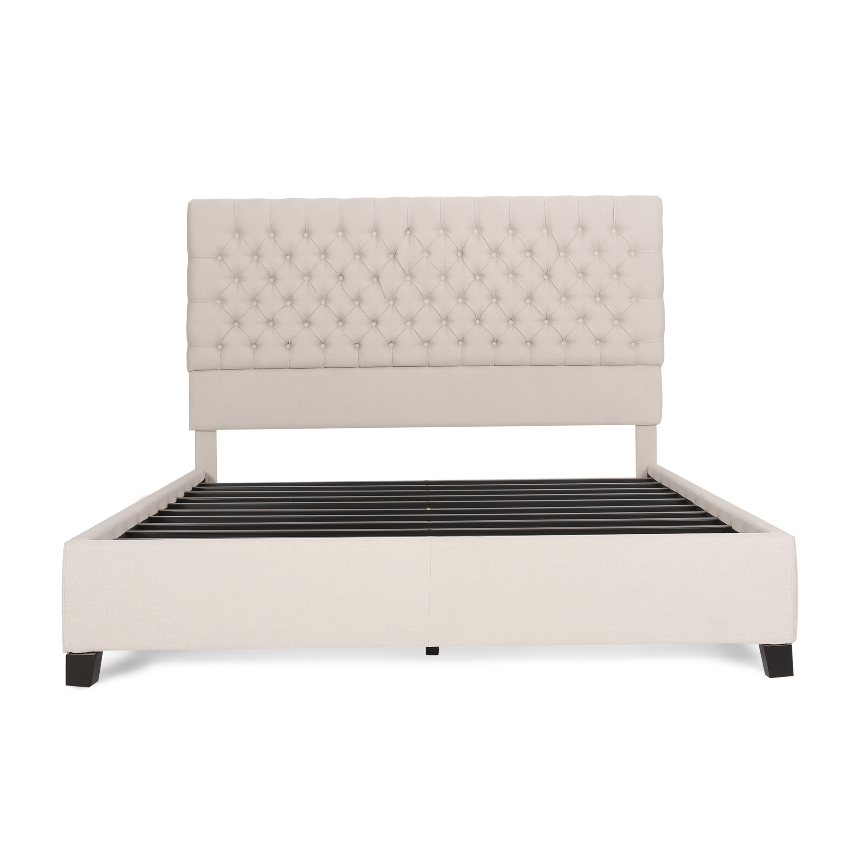 Best Selling Home Decor 300267 Ivory Queen Wood Bed frame Bed
