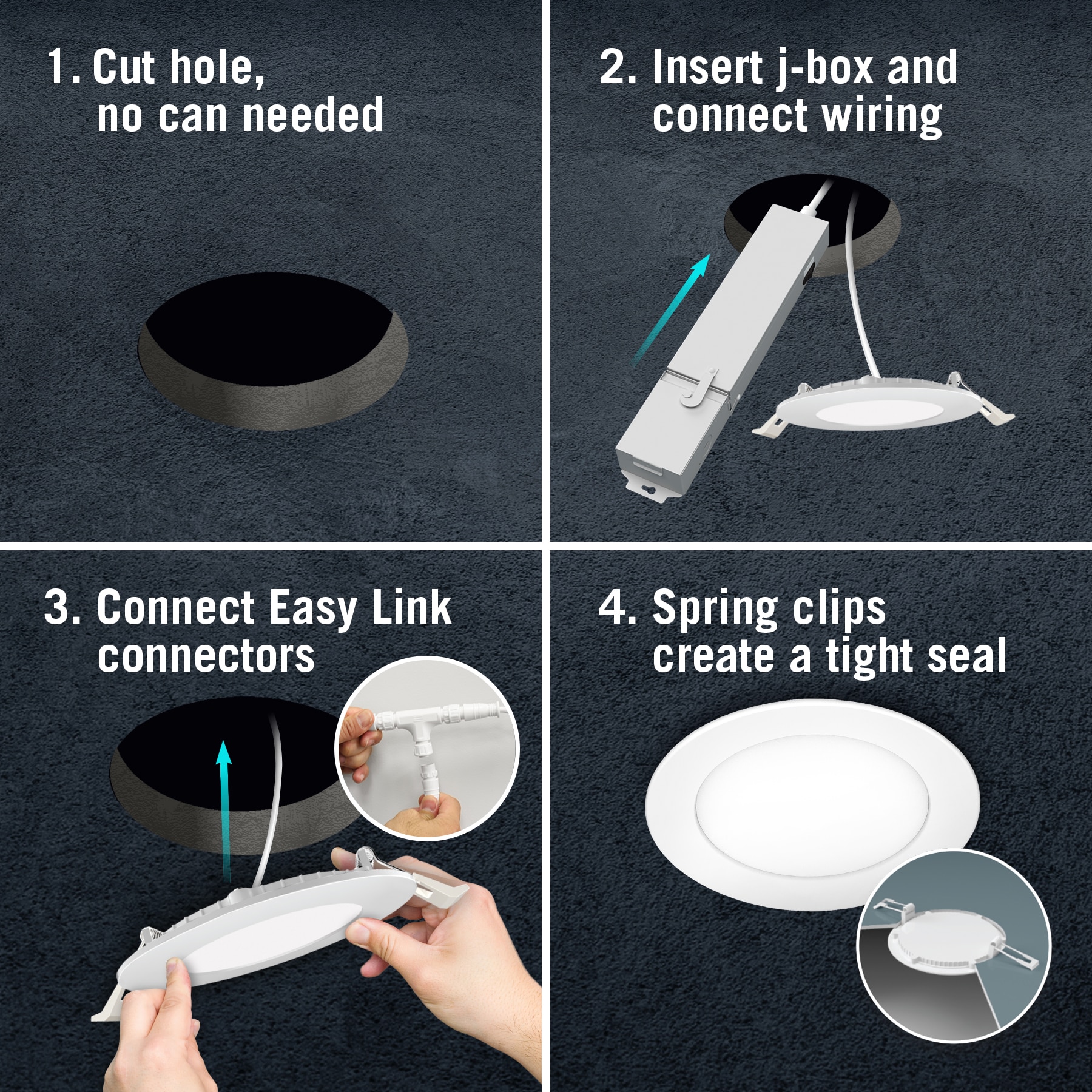Utilitech LLEDR6XLV/6WY Led-Retrofit-Downlight - View #4